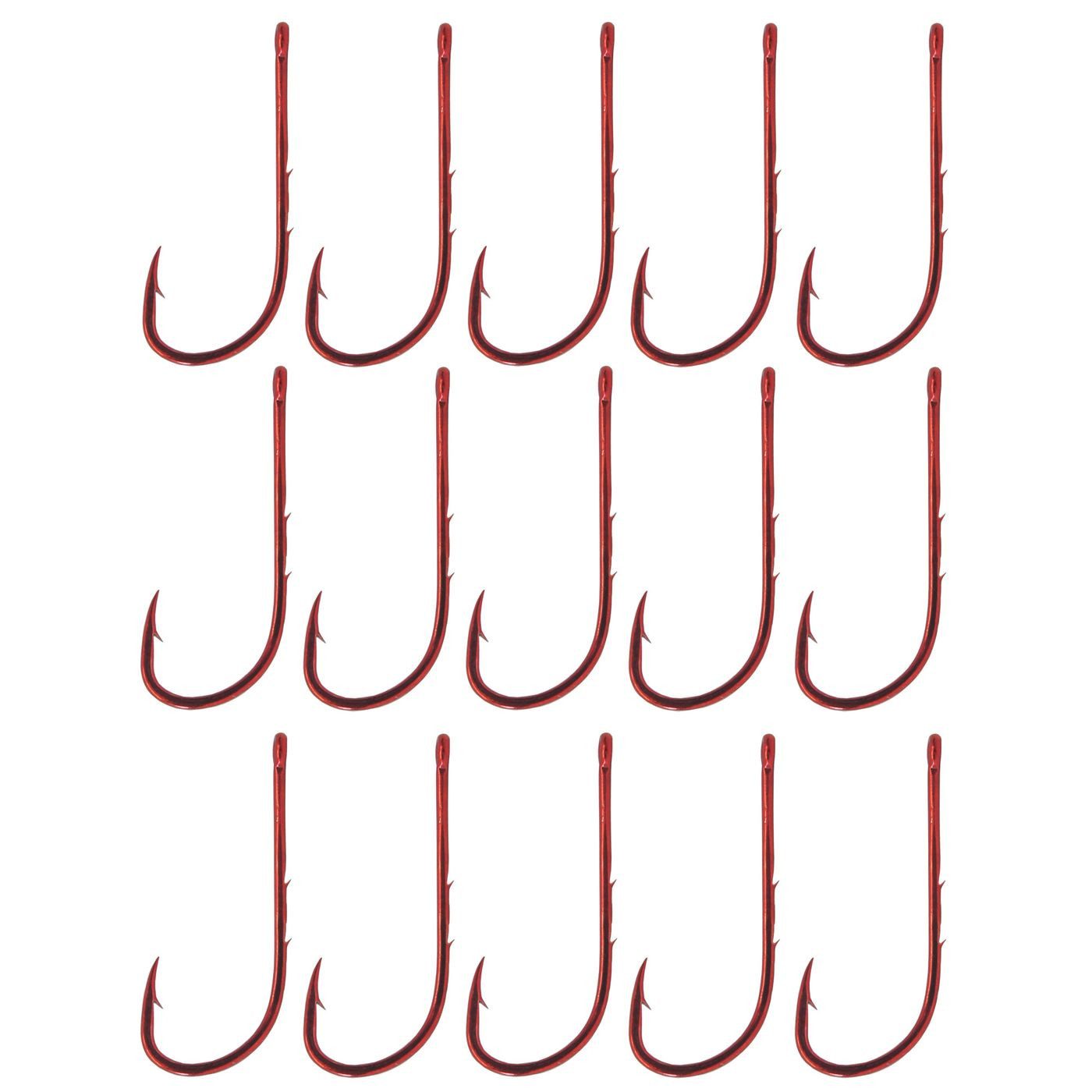Wurmhaken Gamakatsu Haken LS-5213 rot - Wurmhaken