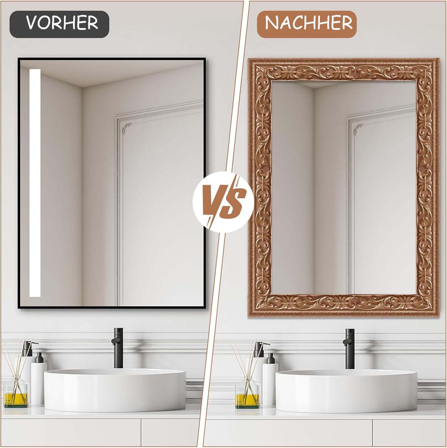 Agger Bordüre 3D Zierleisten Selbstklebende, Stuckleisten Wand