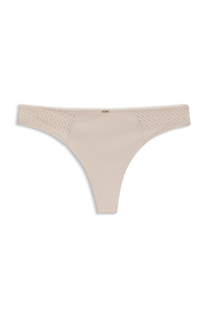 BOSS Funktionsunterhose THONG_B LACE 10281008 01
