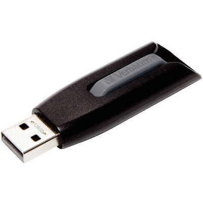 Verbatim USB-Stick 128 GB Drive USB-Stick (versenkbarer USB-Anschluss)