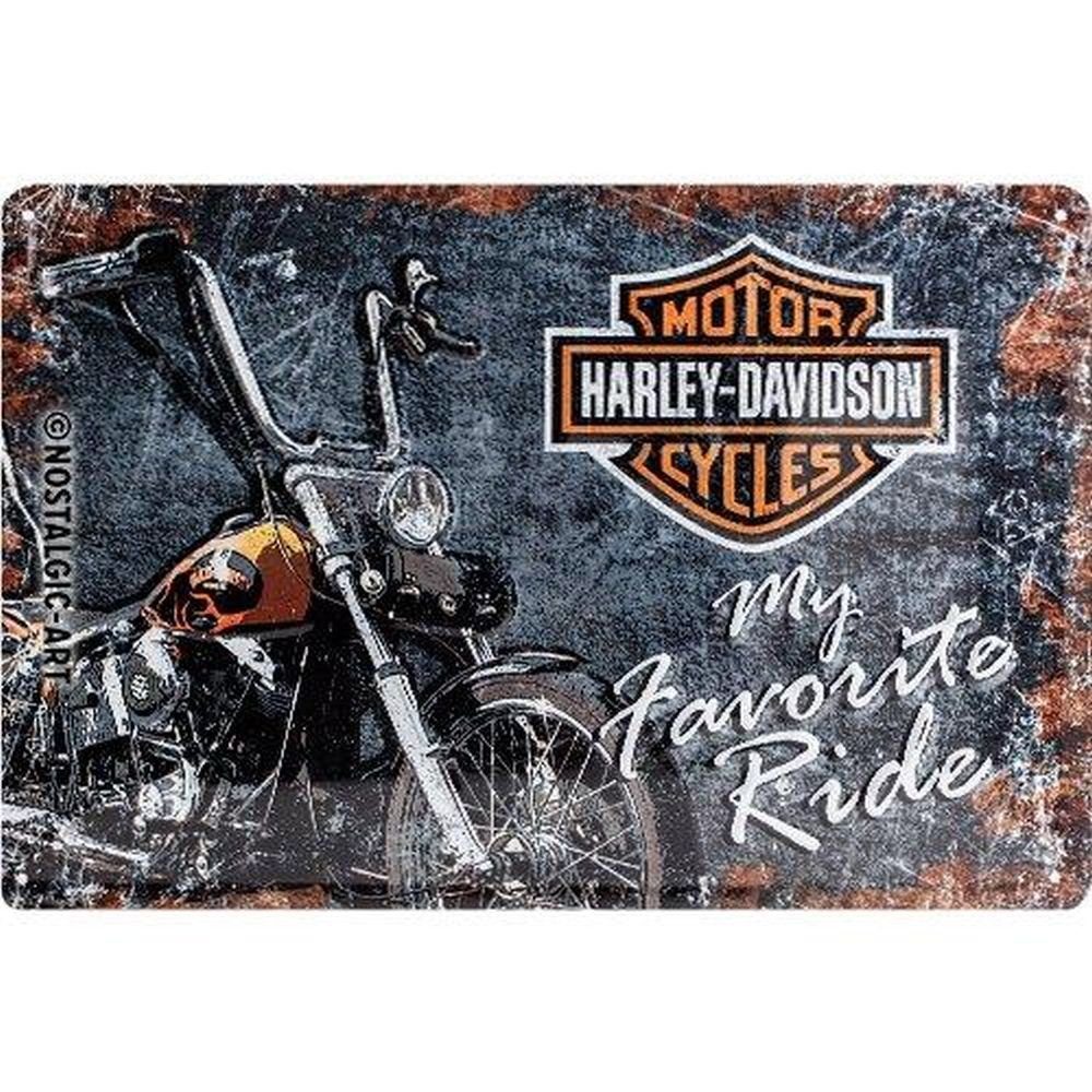 Nostalgic-Art Metallschild Nostalgic-Art - Harley-Davidson Favourite Ride