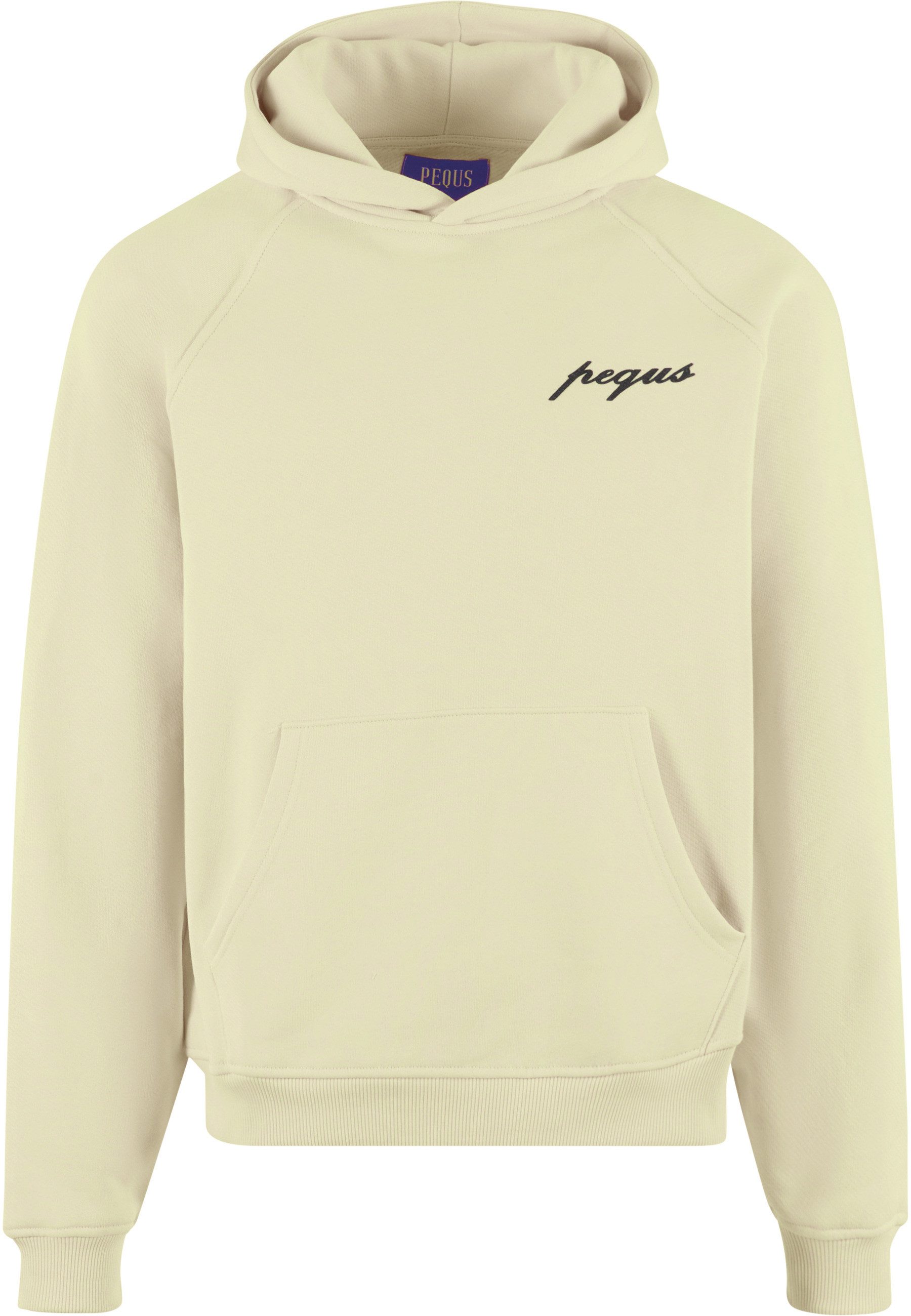 PEQUS Kapuzensweatshirt PEQUS PEQUS Chest Logo Hoodie (1-tlg)