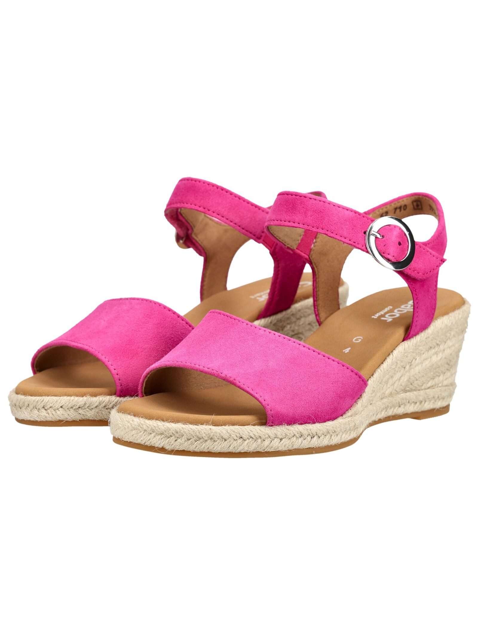 Gabor Comfort Gabor Comfort Sandalen Leder Keilsandalette – Bild 4 von 5