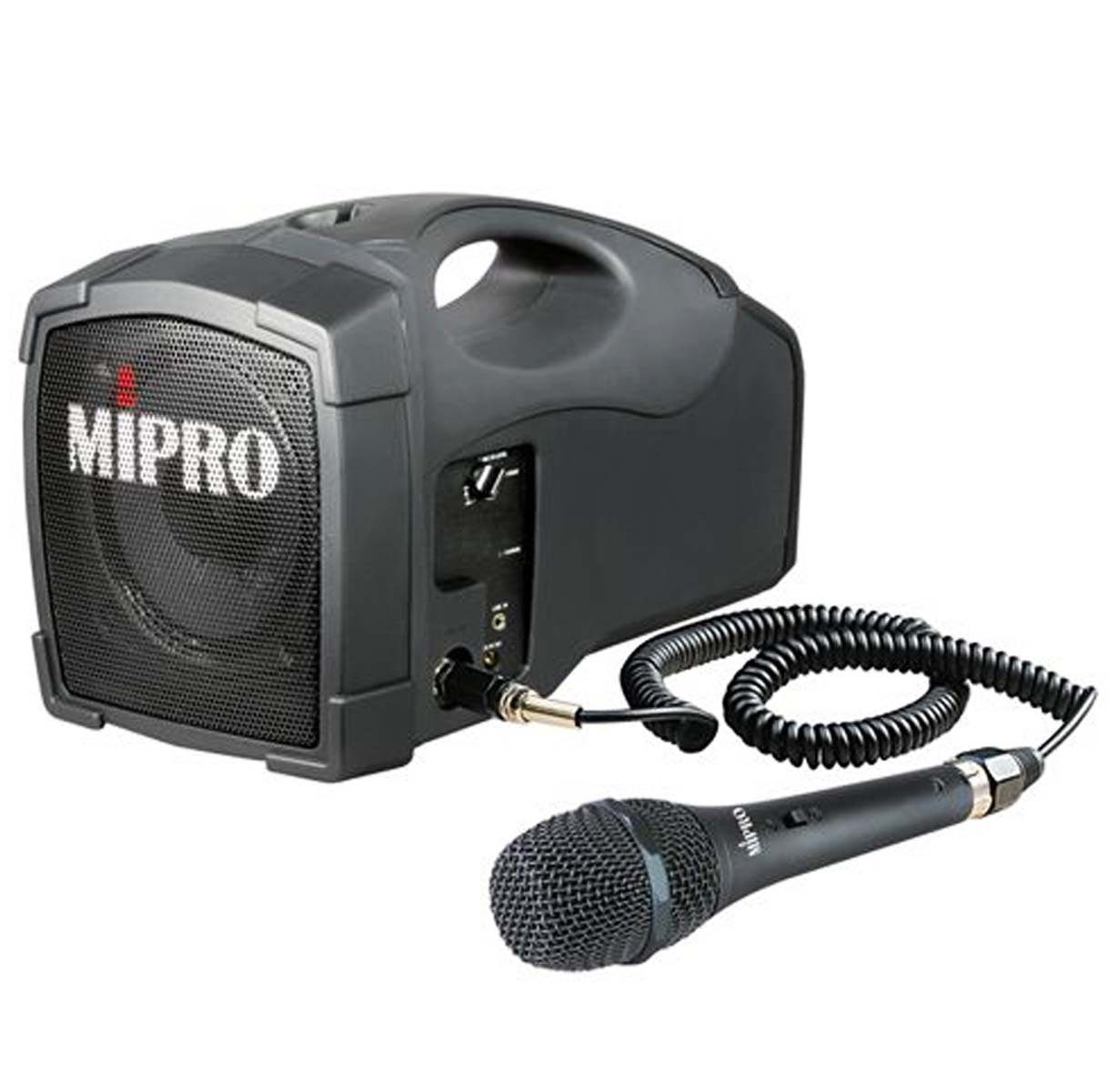 (Kabelgebunden, inkl. 27 Lautsprechersystem MA-101C Mikrofon W) Lautsprechersystem Audio Mipro