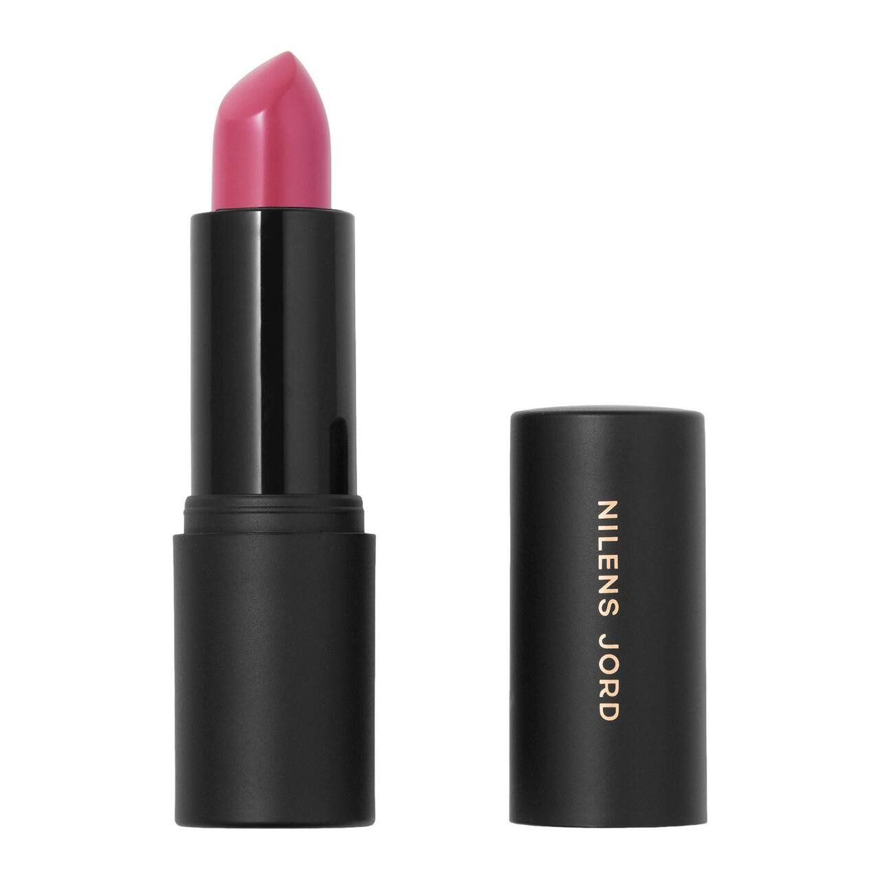 Nilens Jord Lippenstift Lipstick, Verwöhne deine Lippen mit Fuchsia Pink, einem crem