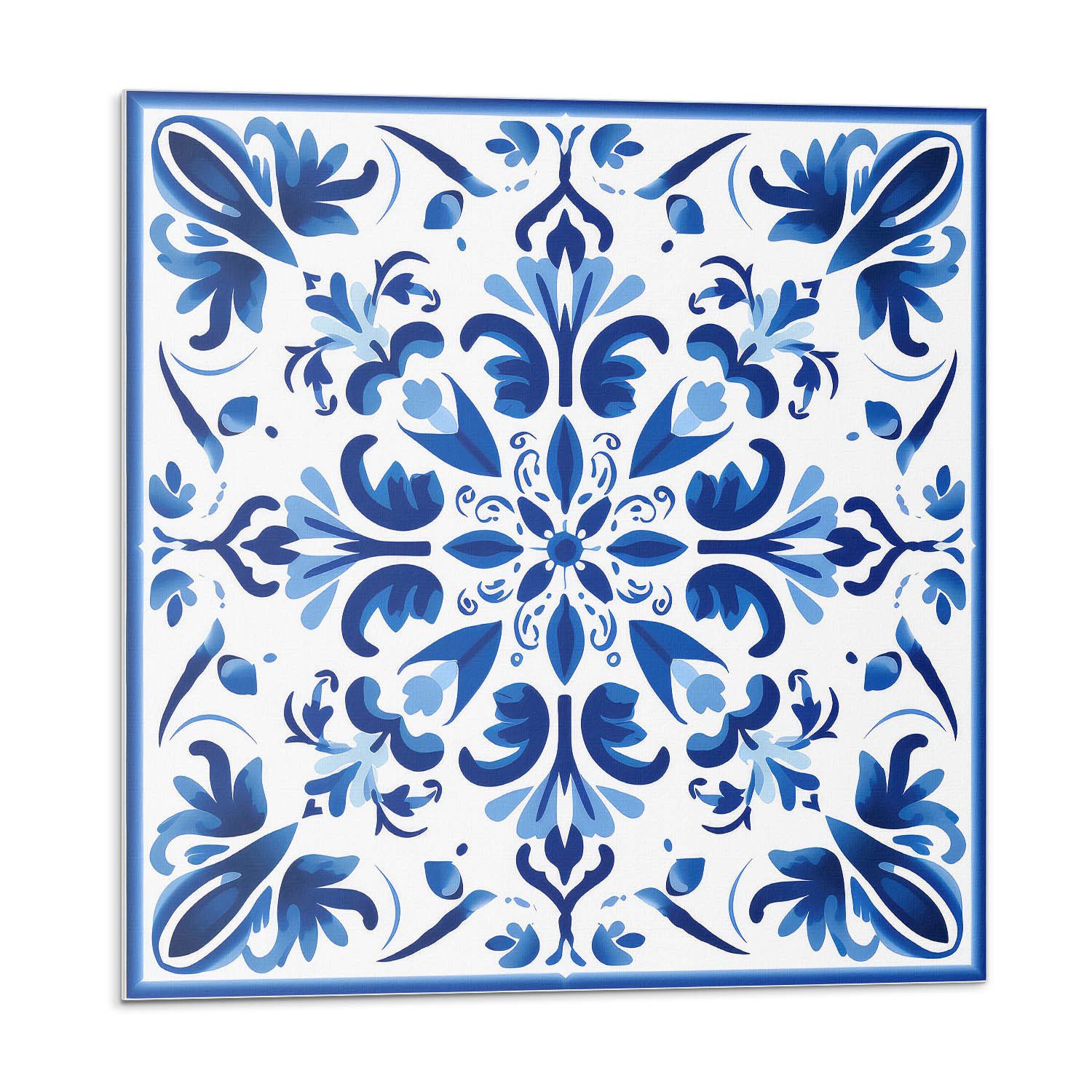 Tulup Spritzschutz Küchenrückwand Blumenmuster in Symmetrie günstig online kaufen