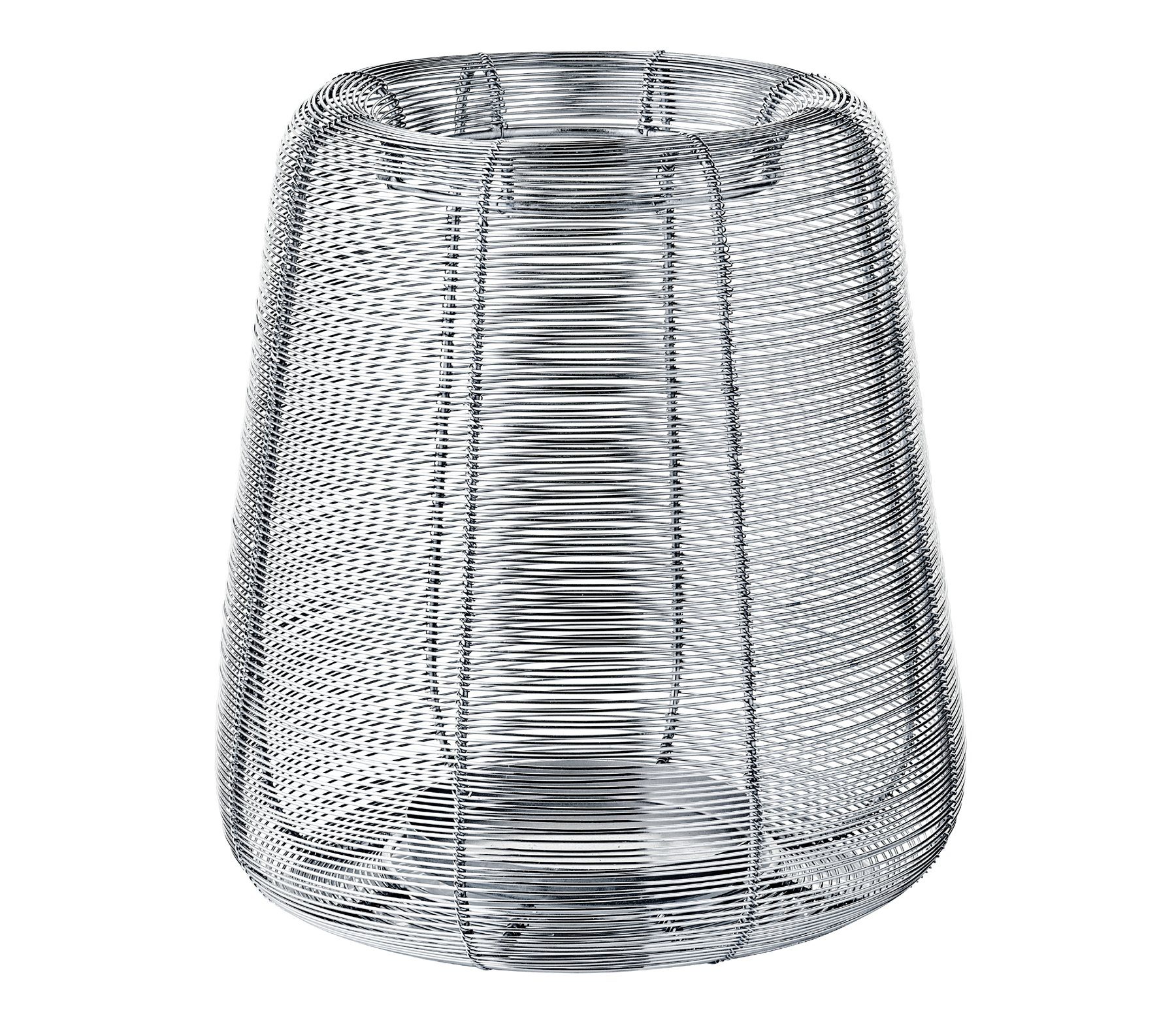 EDZARD Windlicht Kurt, Silber-Optik, Edelstahl, vernickelt, günstig online kaufen