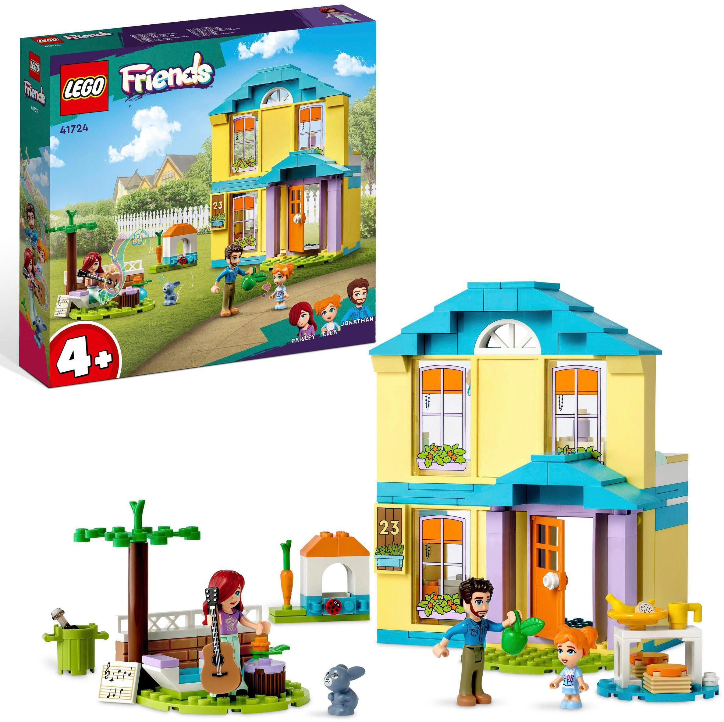 LEGO® Paisleys Haus (41724), LEGO® Friends Konstruktionsspielsteine, (185 S günstig online kaufen