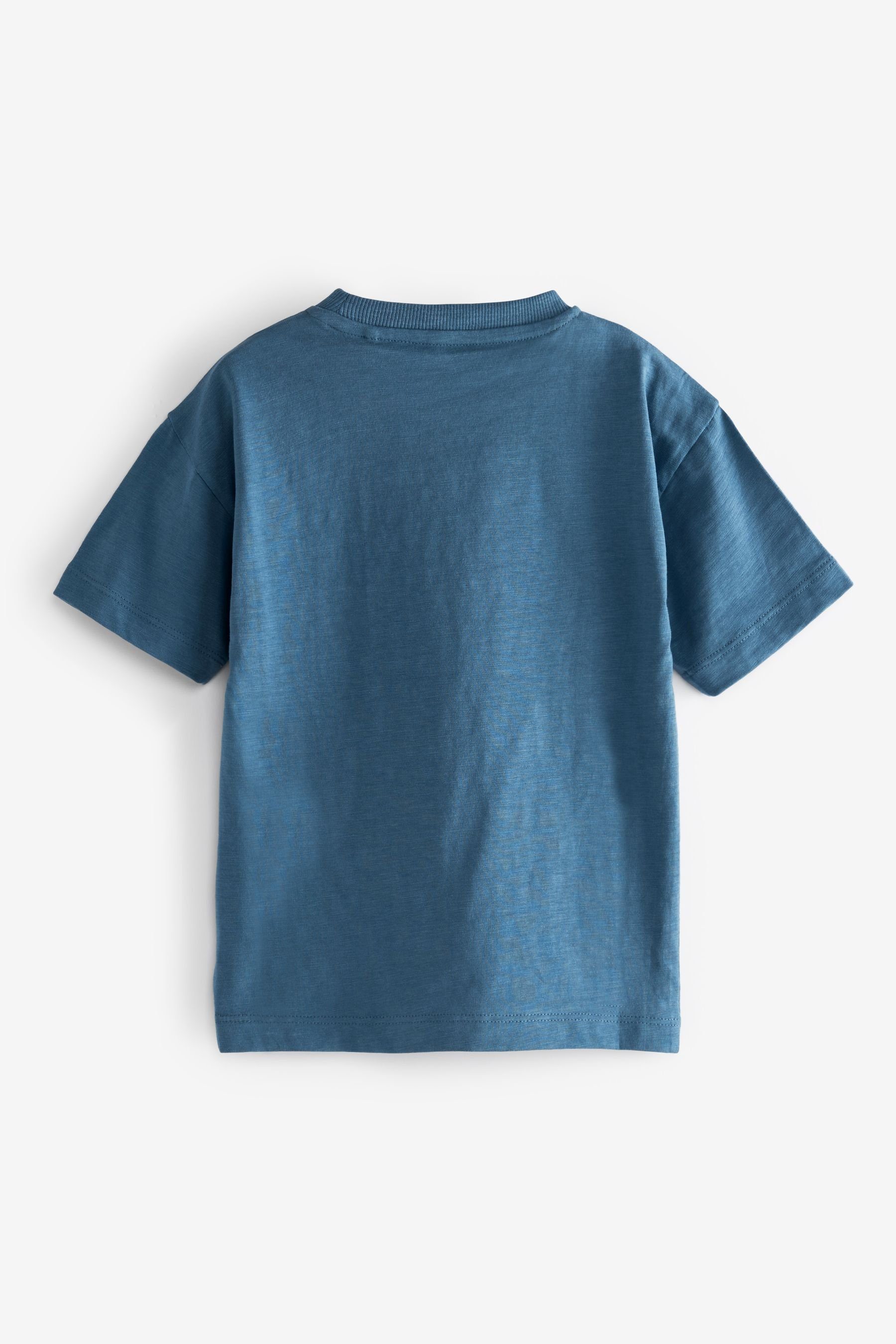 Oversized T-Shirt (4-tlg) Next Blue/Pink T-Shirts 4er-Pack