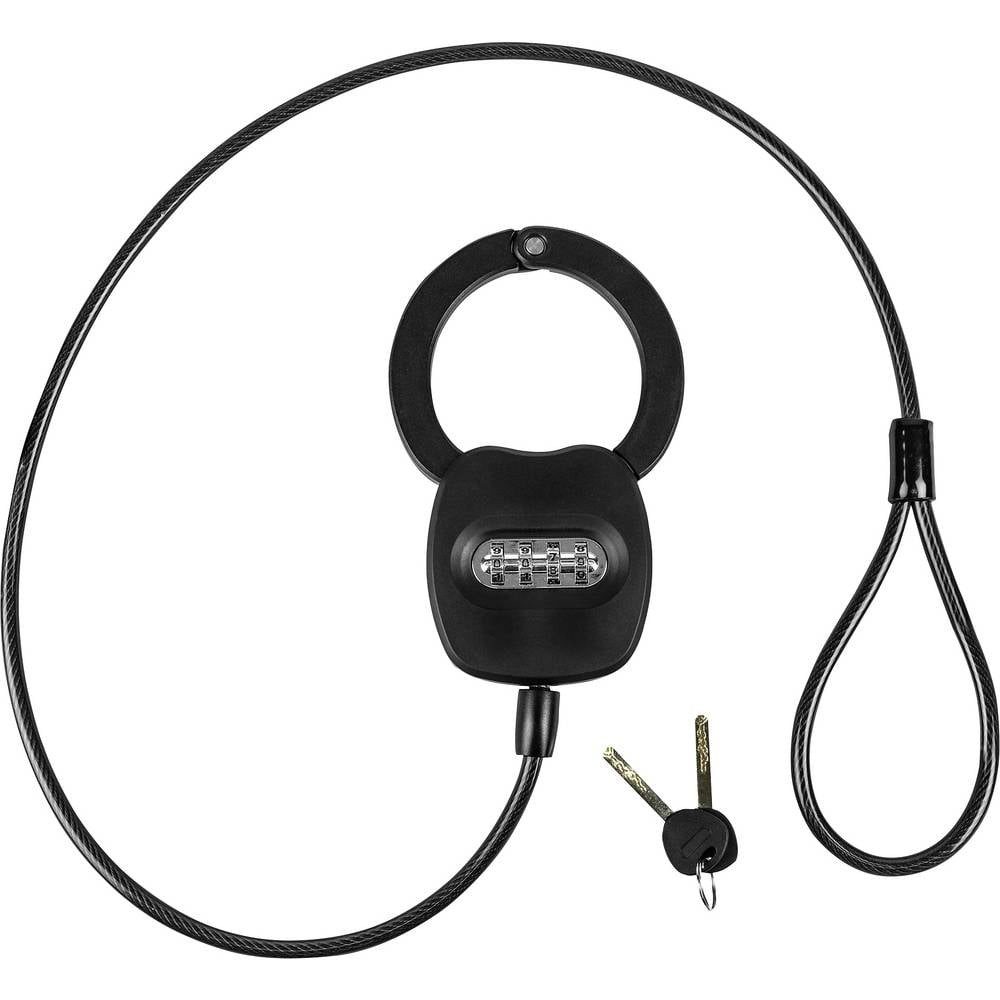 EUFAB Kettenschloss Fahrrad Handschellenschloss 16321