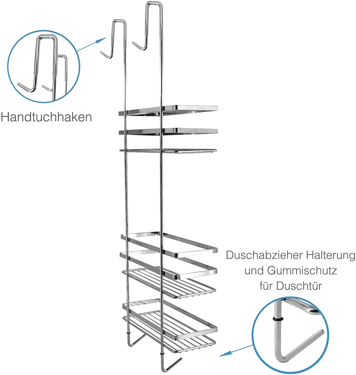 Euroshowers GmbH Duschablage Duschablage, 1-tlg., Duschablage günstig online kaufen