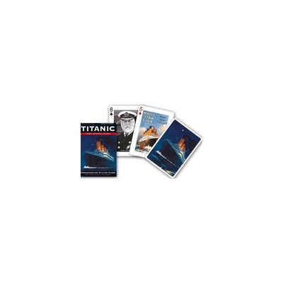 Piatnik Spiel, Familienspiel Spielkarten: Titanic, 1x 55 Blatt