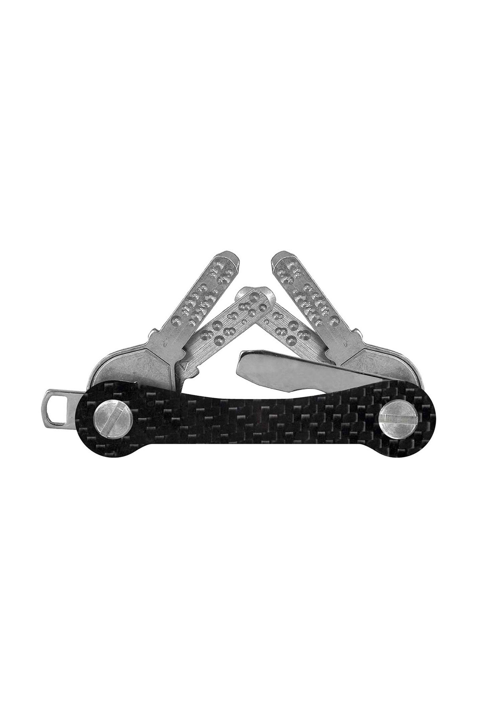 keycabins Schlüsselanhänger Carbon, SWISS Made