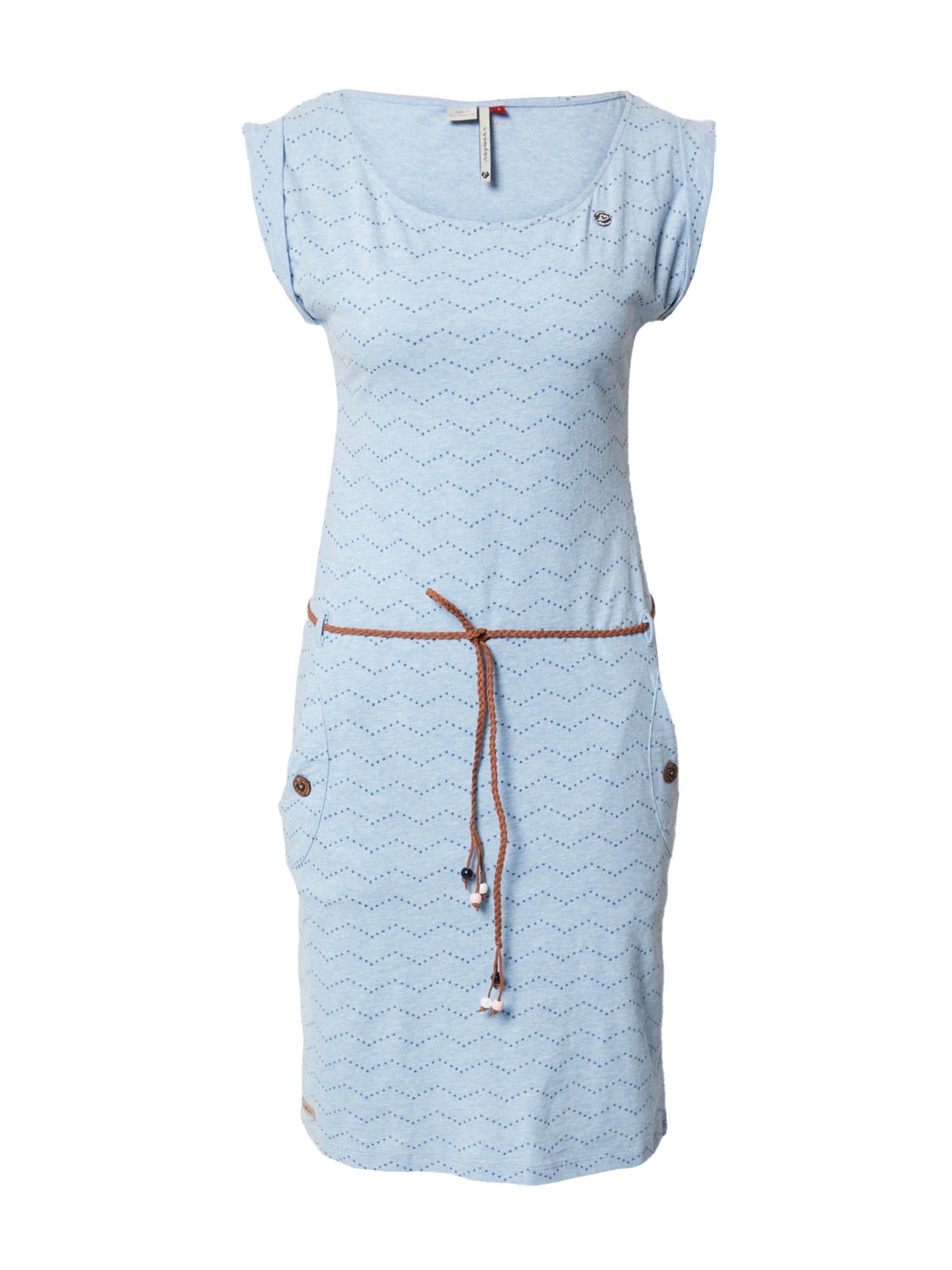 Jerseykleid (1-tlg) Weiteres Light Blue Detail Ragwear TAGG