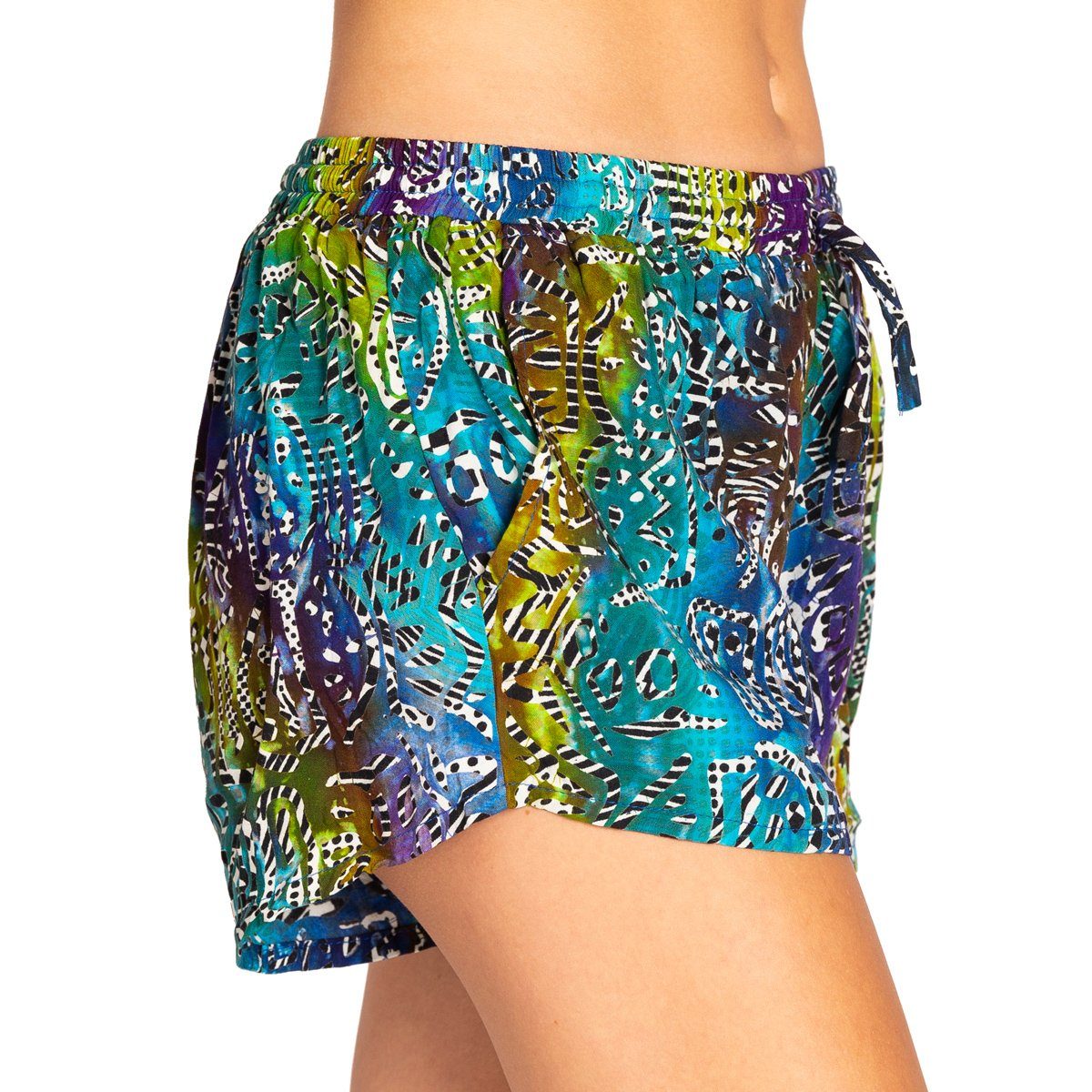 PANASIAM Strandshorts Damen Shorts Wachsbatik für günstig online kaufen