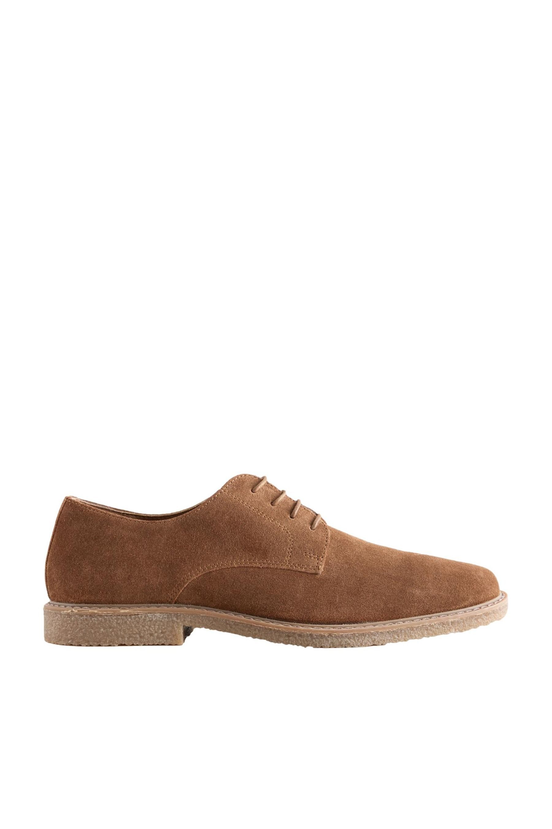 Next Derby-Schuhe aus Veloursleder Schnürschuh