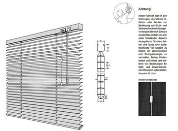 Jalousie Erfal Aluminium-Jalousie Wand- und Deckenmontage, erfal, variable