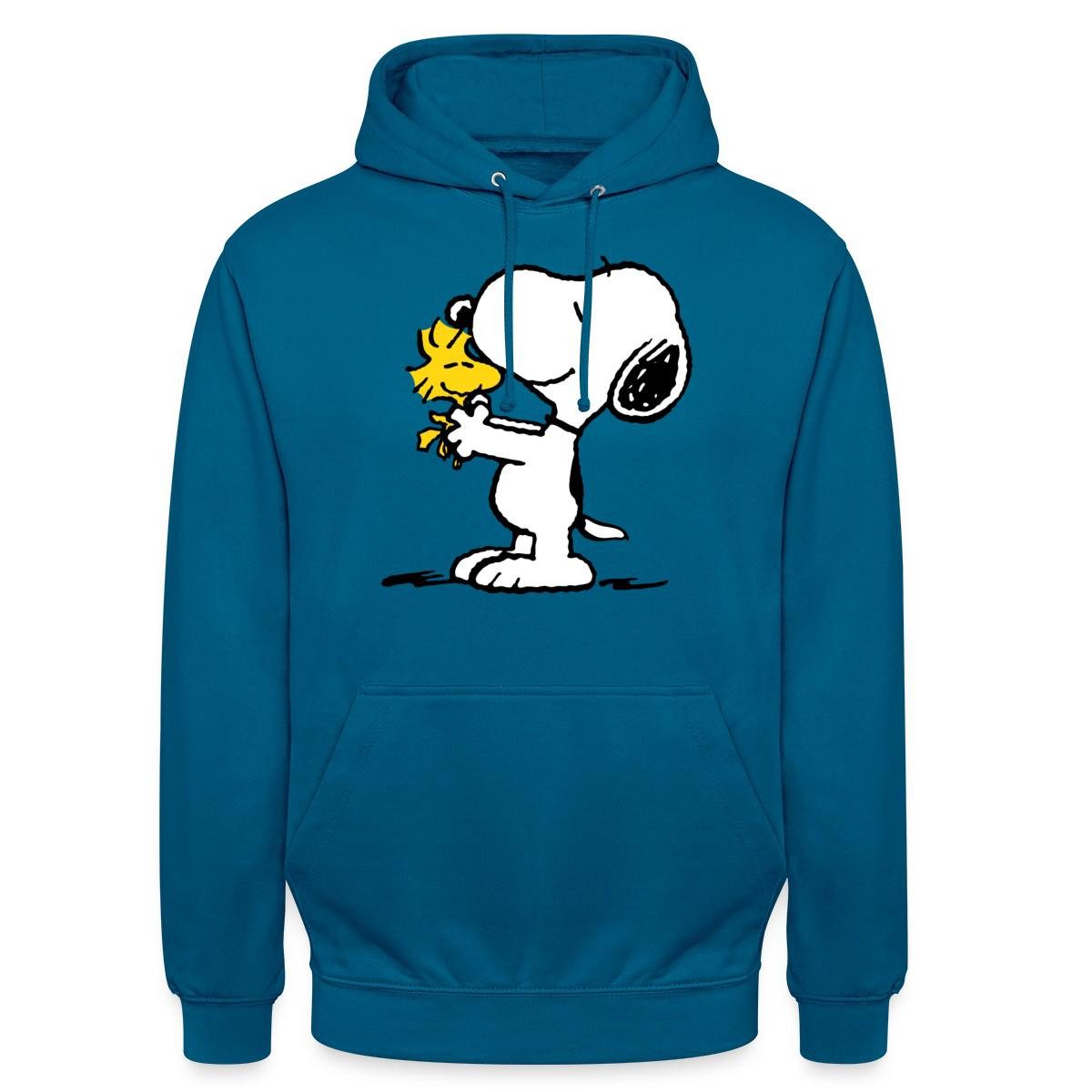 Spreadshirt Hoodie Peanuts Snoopy Und Woodstock Unisex Hoodie (1-tlg)