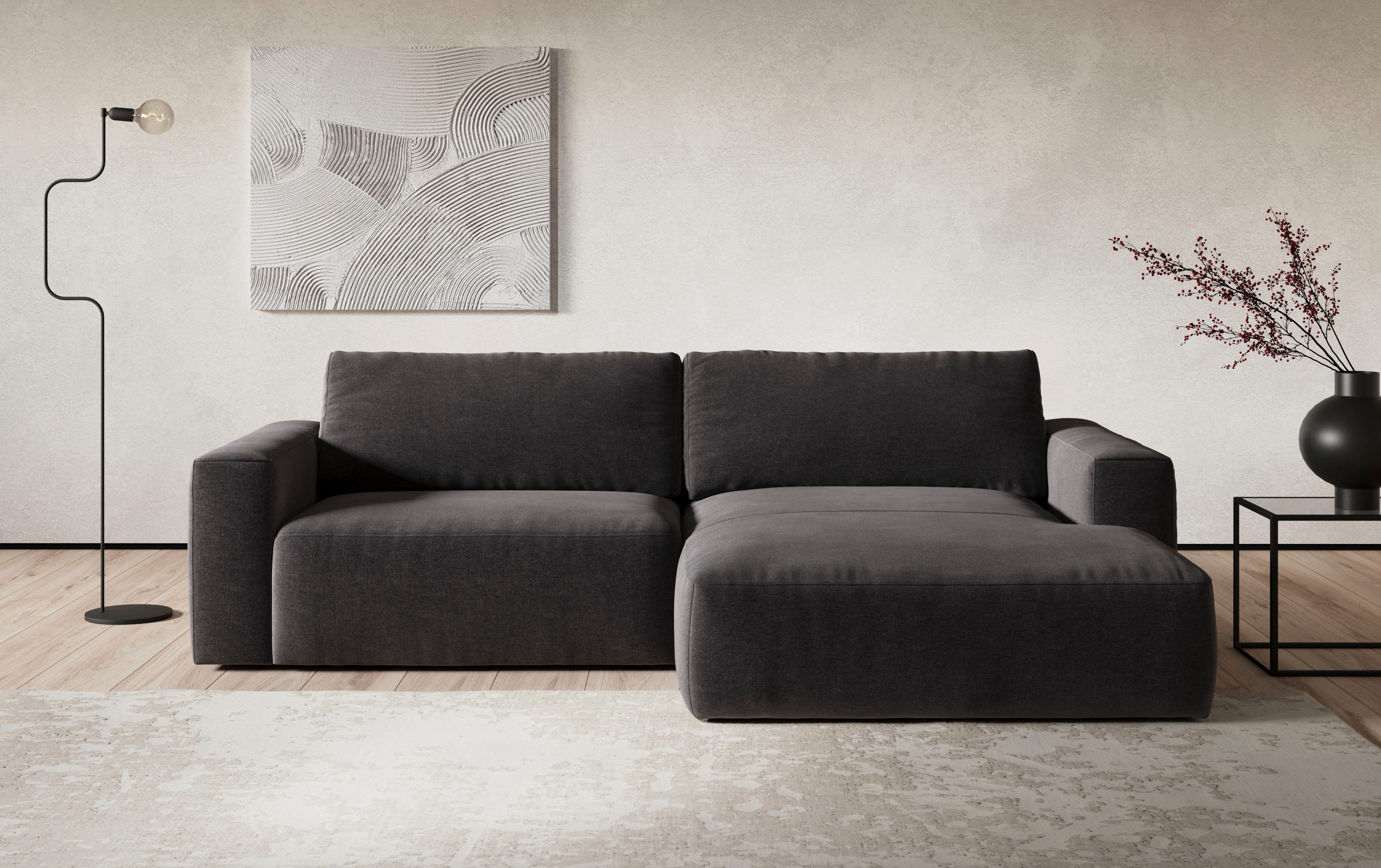 COTTA Ecksofa "Lasso L-Form, XL-Sofa" günstig online kaufen