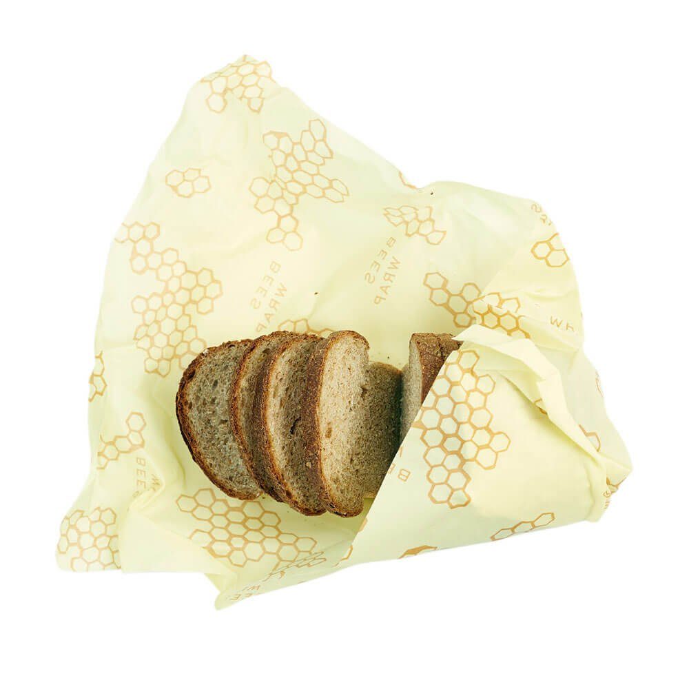 cm, Tuch Vorratsdose x Wrap Wrap Baumwolle, 43 Brot Bee´s Bio-Jojoba-Öl Wrap XL cm Baumharz Bee’s 58 aus und Bee’s Bienenwachs,