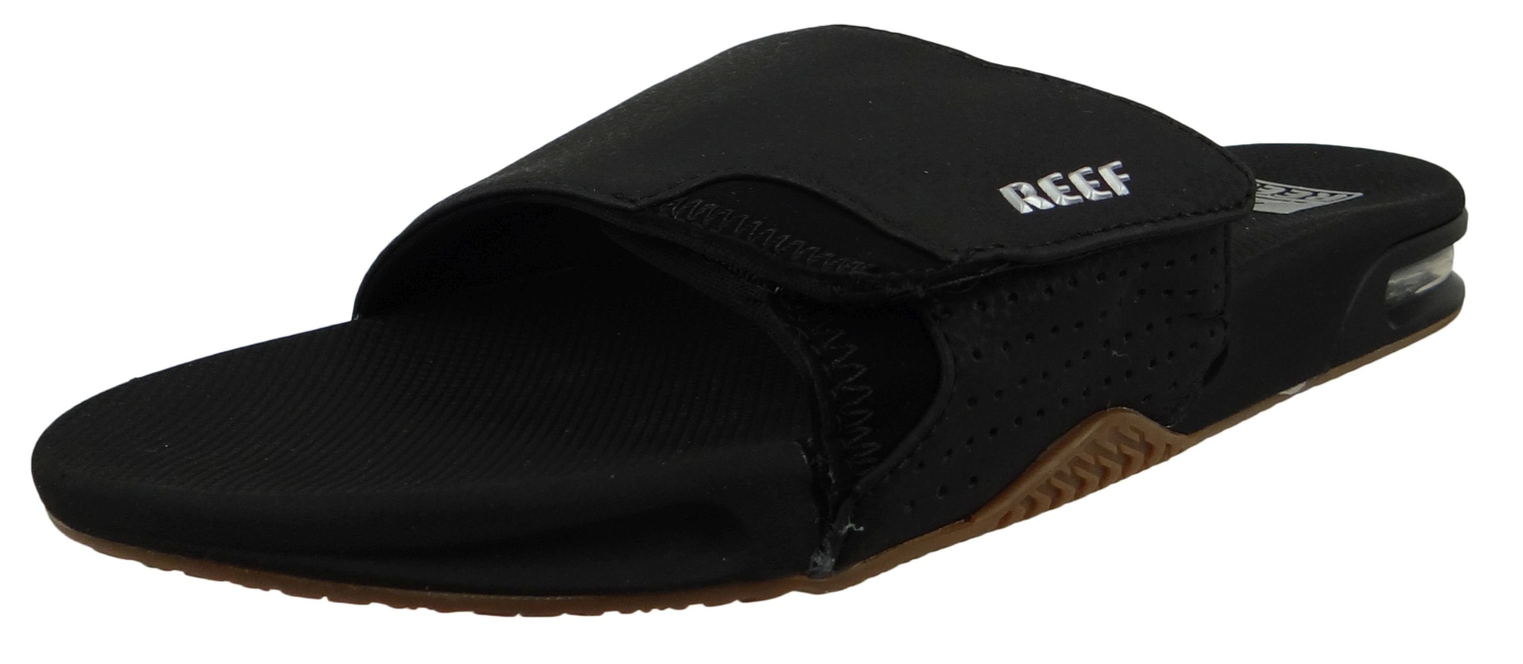 Reef CI3632 Fanning Slide Black/Silver Sandale