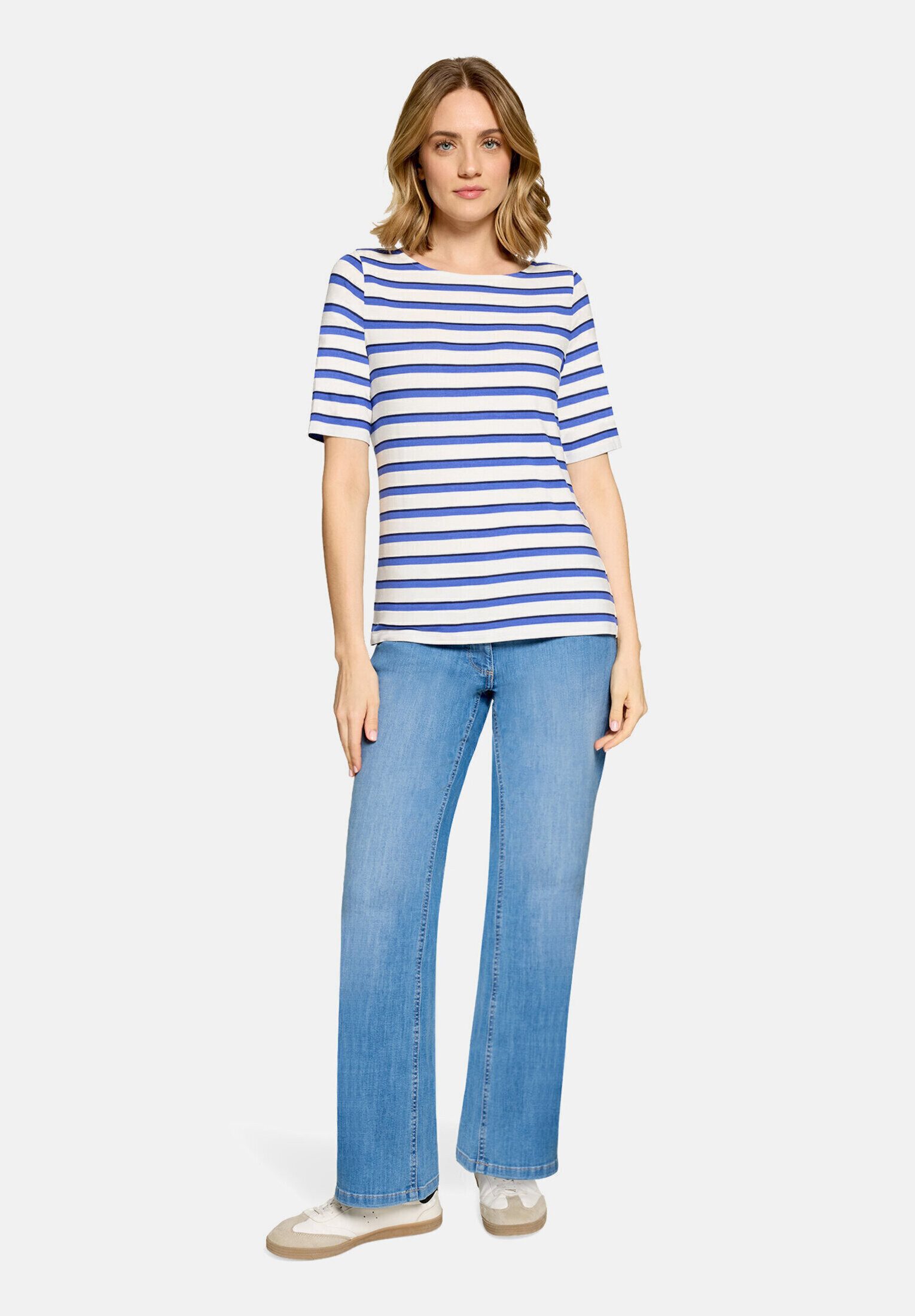 Betty Barclay Kurzarmshirt Damen mit U-Boot-Ausschnitt (1-tlg)