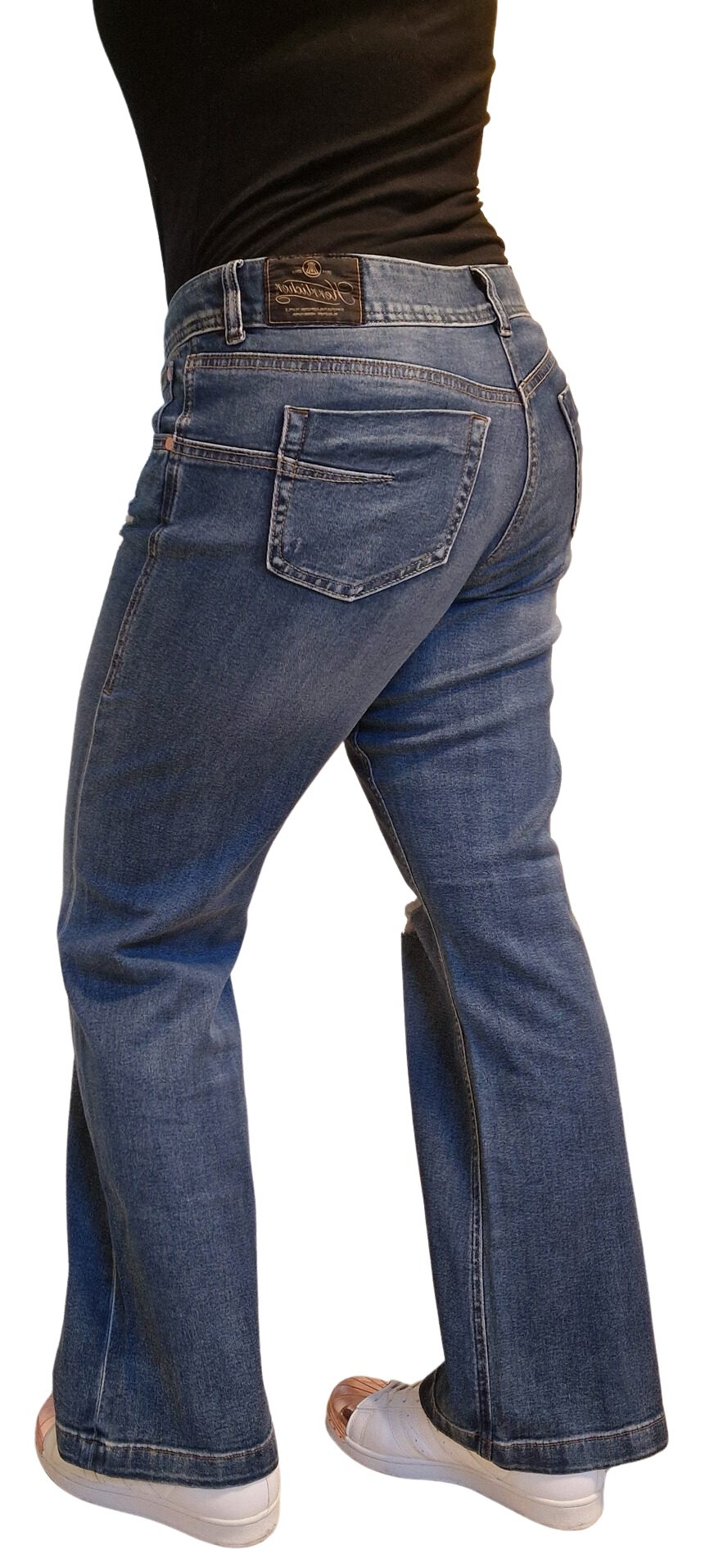 Herrlicher Regular-fit-Jeans 5893-D9705, Edna Flared Fit günstig online kaufen