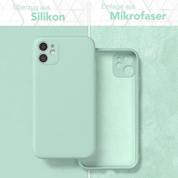 EAZY CASE Handyhülle TPU Hülle für Apple iPhone 11 6,1 Zoll, Hülle Silikon kratzfest Smart Slimcover Bumper Case Etui Mint Grün