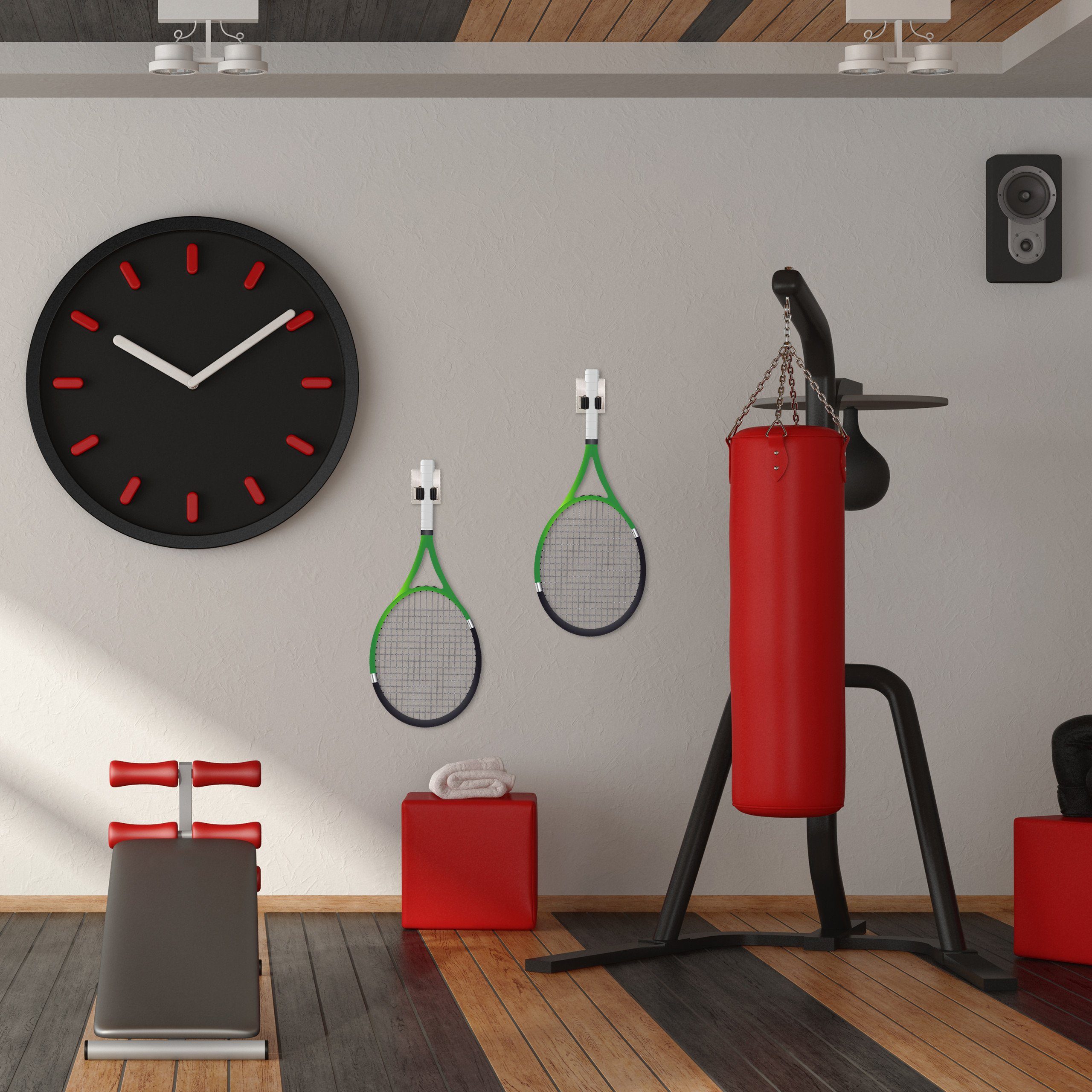 relaxdays Gartengerätehalter Gerätehalter 2er Set