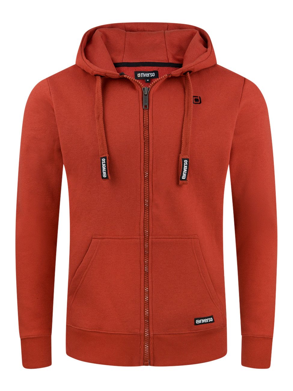 riverso Kapuzensweatjacke Herren Sweatjacke RIVNoah Regular Fit Hoodie mit Kängurutasche