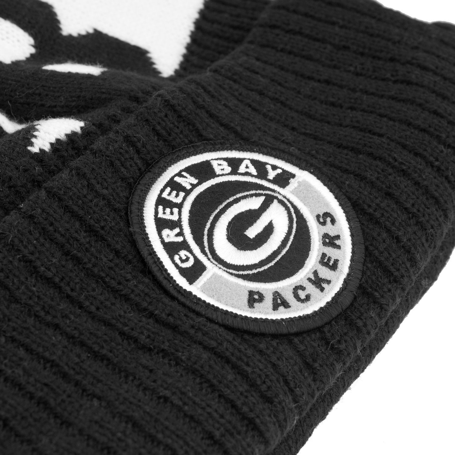 Bommel KNIT Green SPORT BLACK NFL New Bay Packers NFL Fleecemütze Era TEAMS Beanie