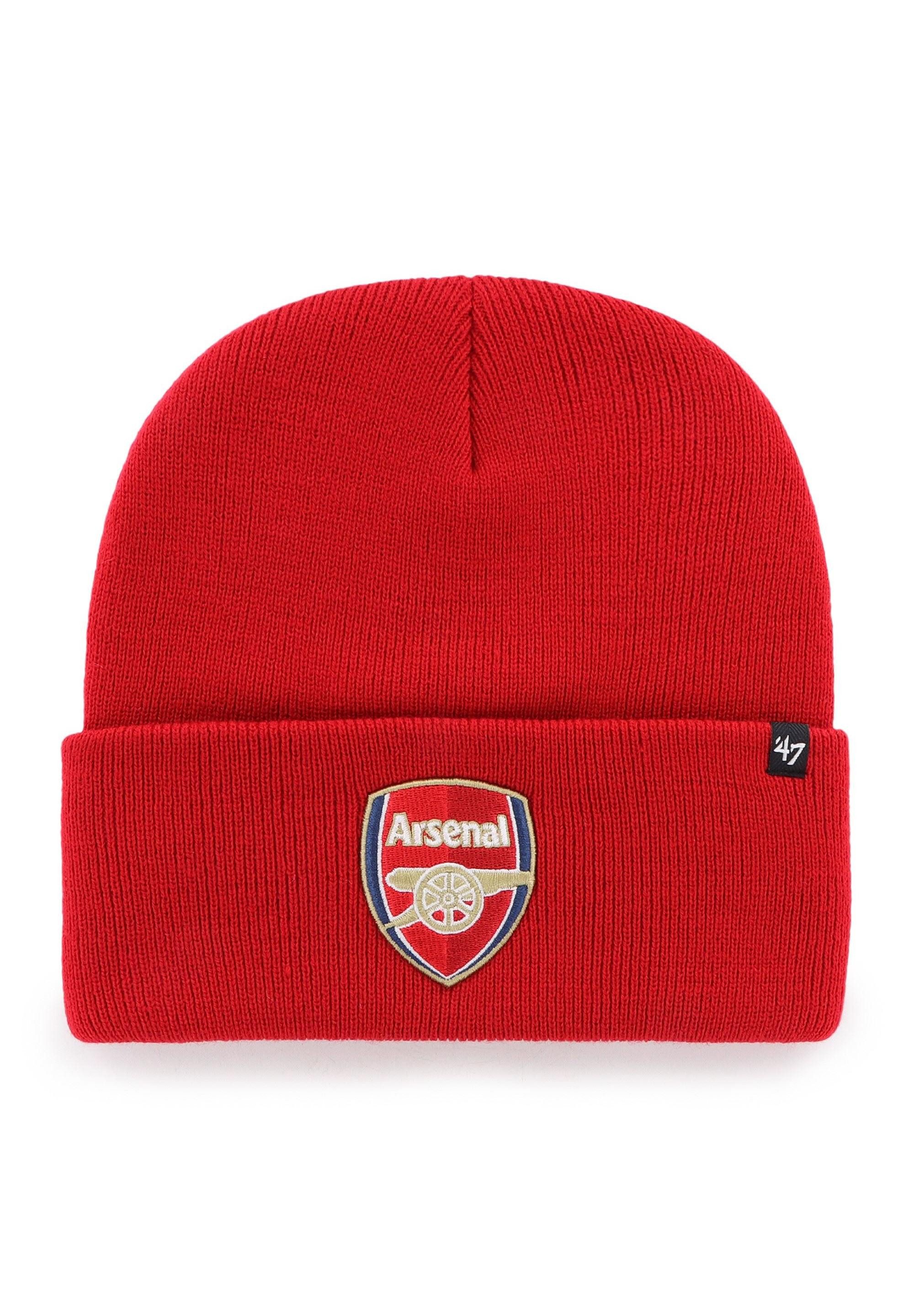 '47 Brand Beanie FC Arsenal EPL Prize Fight Cuff Knit Rot Beanie-Mütze '47 (1-St)