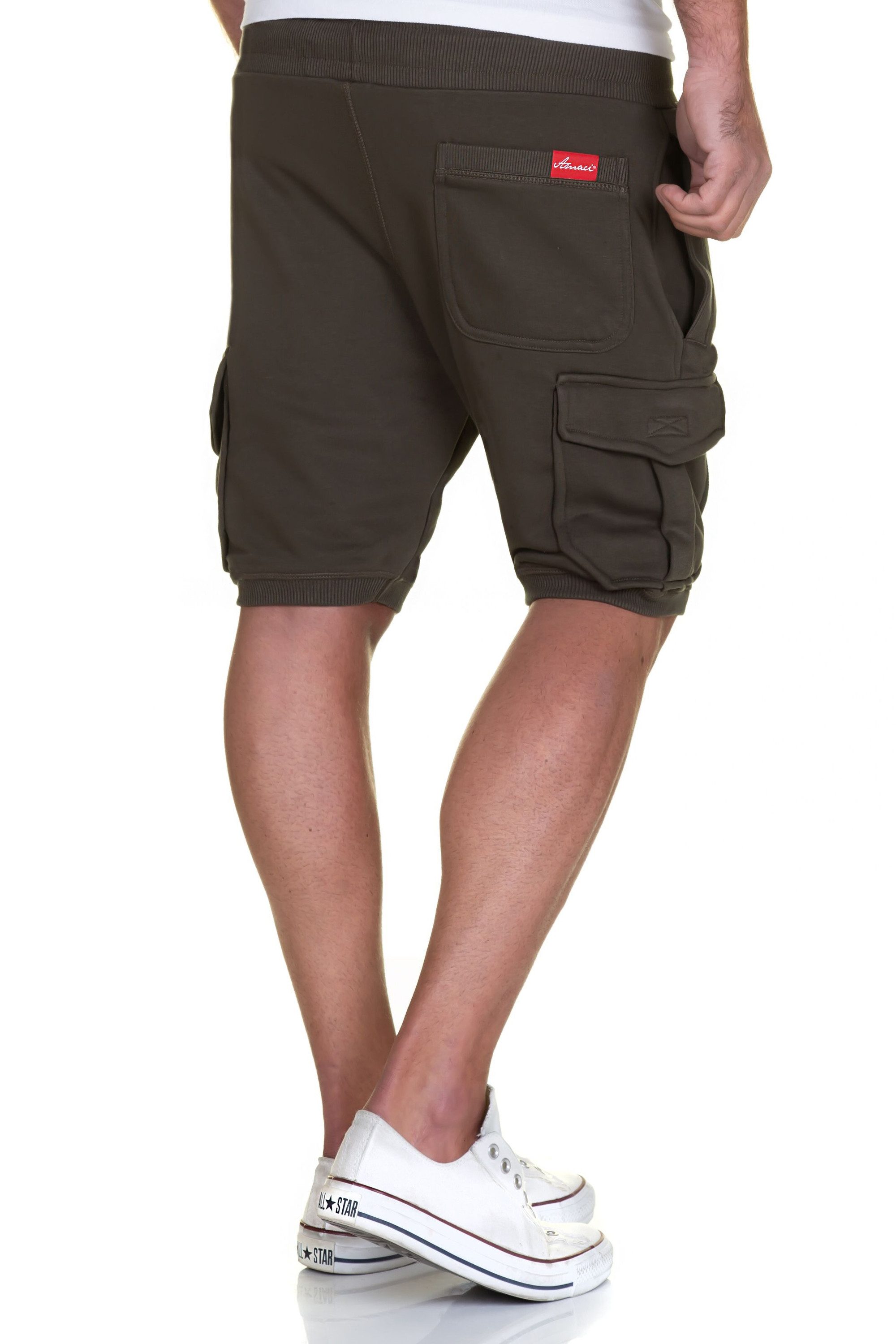 Amaci&Sons Sweatshorts ECORSE Sweathose Herren Bermuda Bequeme Kurze Männer Hose – Bild 4 von 4