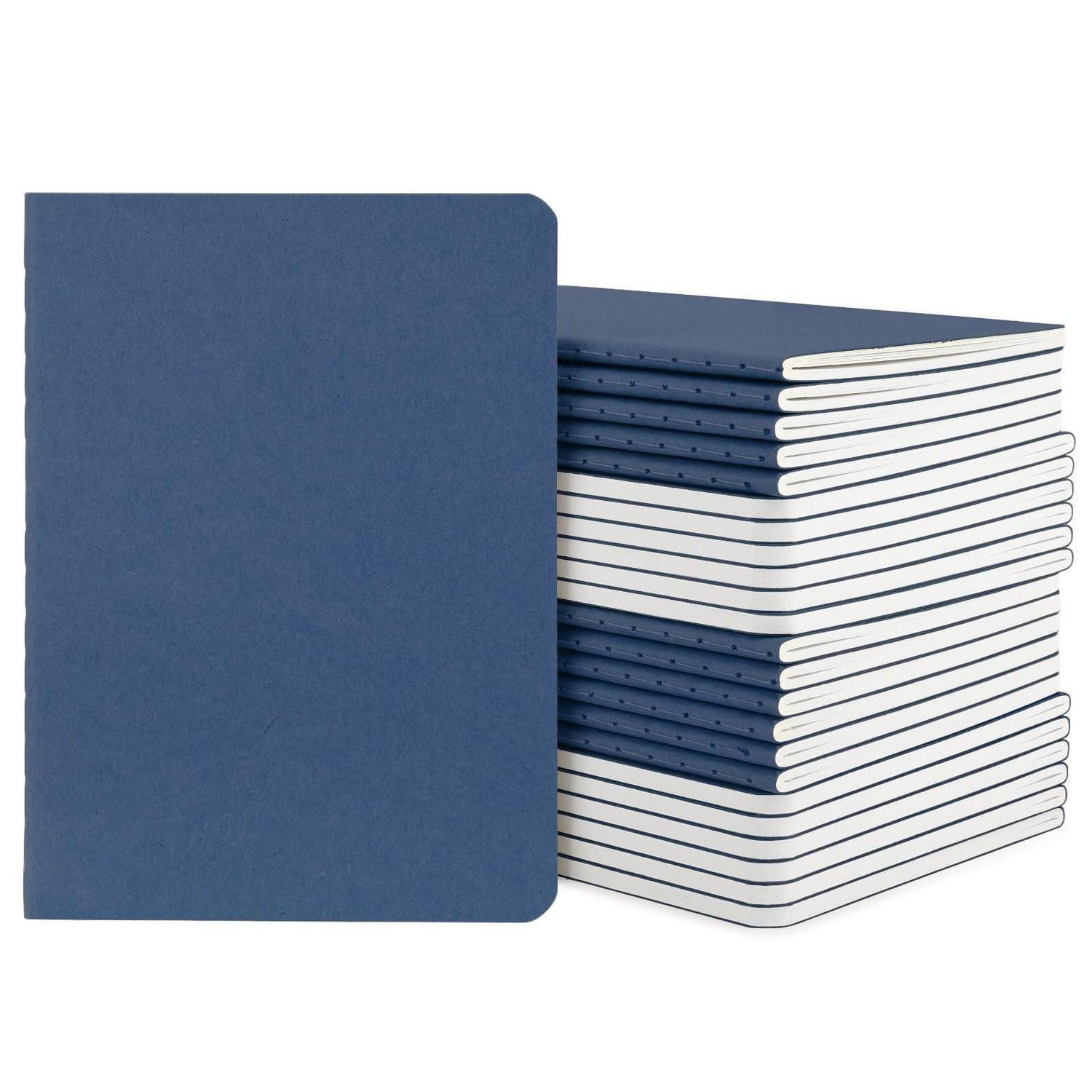 LuxusKollektion Notizblock Notizheft A6 Dotted Königsblau 24er Pack