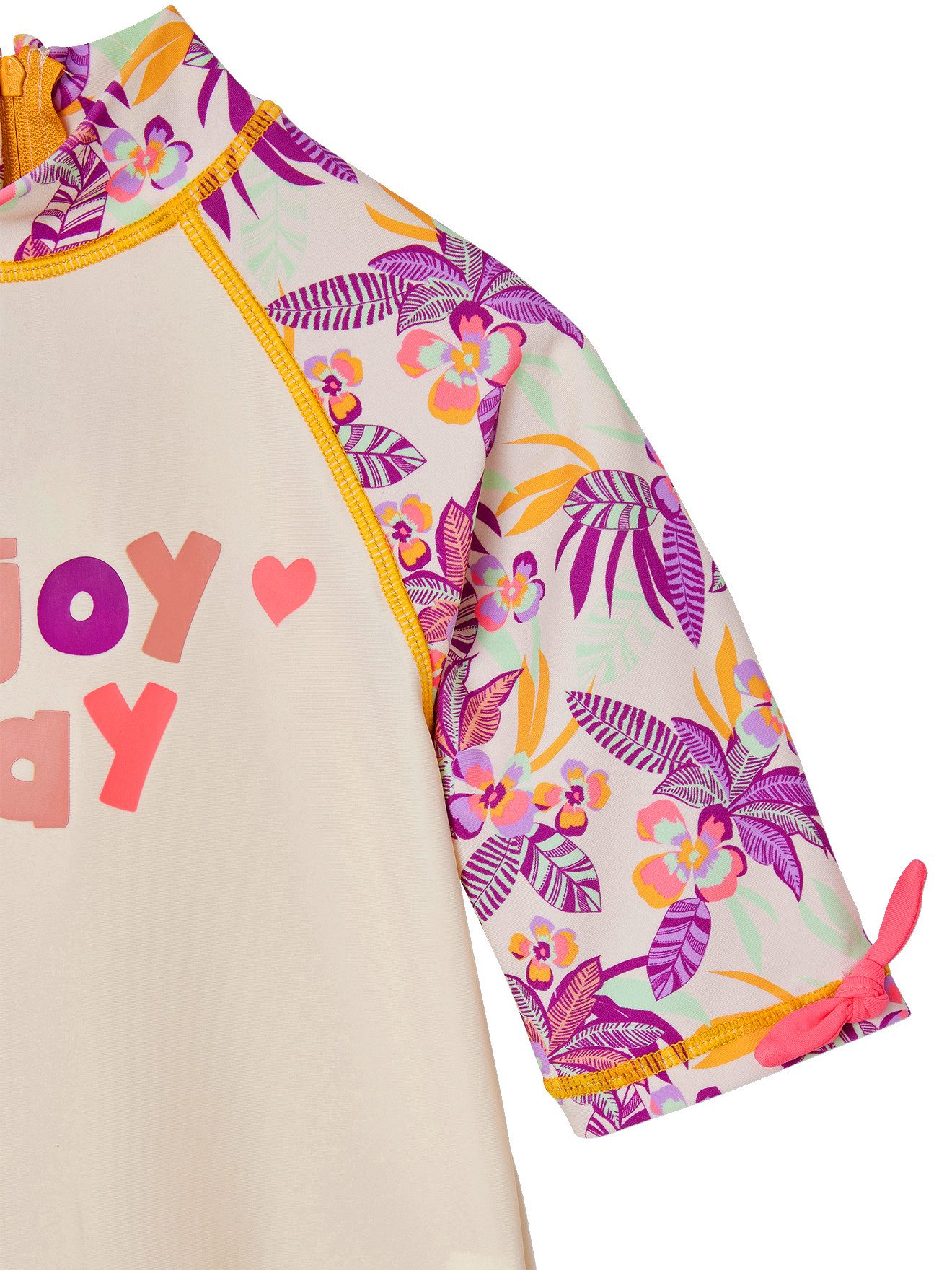 vertbaudet Badeanzug Mädchen UV-Set: Shirt & Badehose