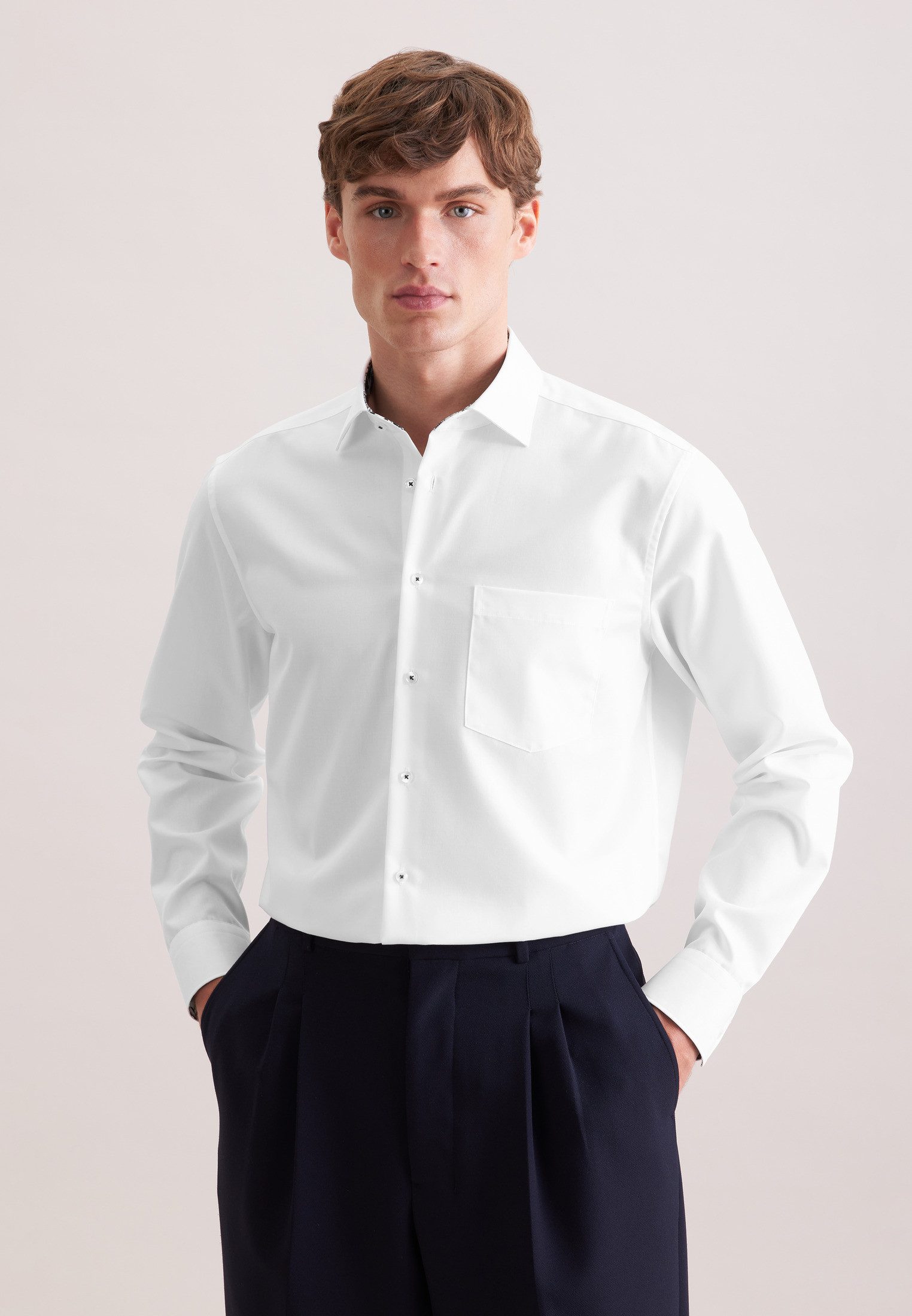 Businesshemd Schwarze Rose