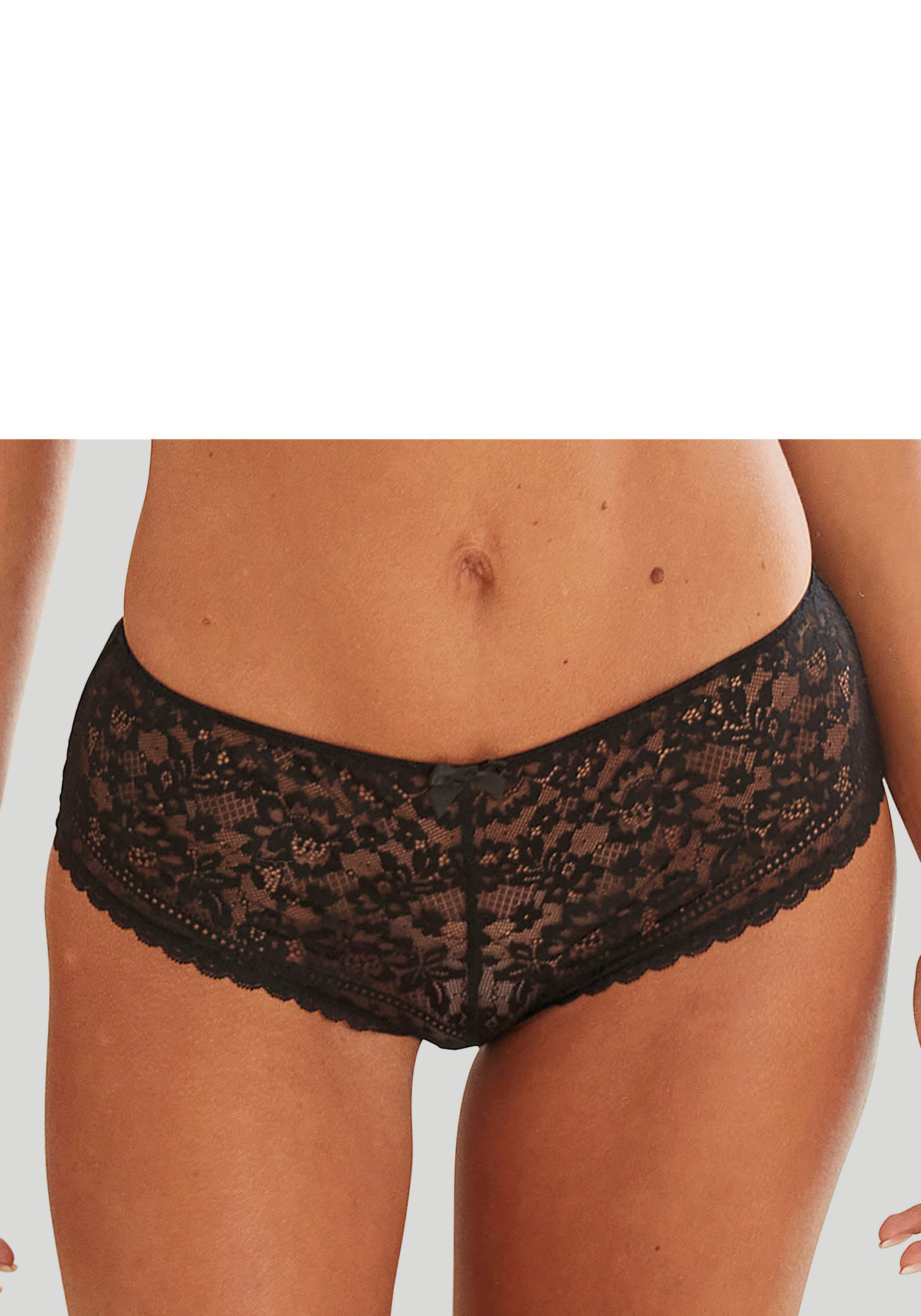 Vivance by Lascana Panty Viola aus Spitze, die anteilig recyceltes Polyamid enthält