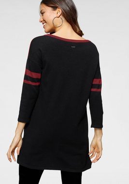 Laura Scott Longpullover mit besonderem Strickmuster