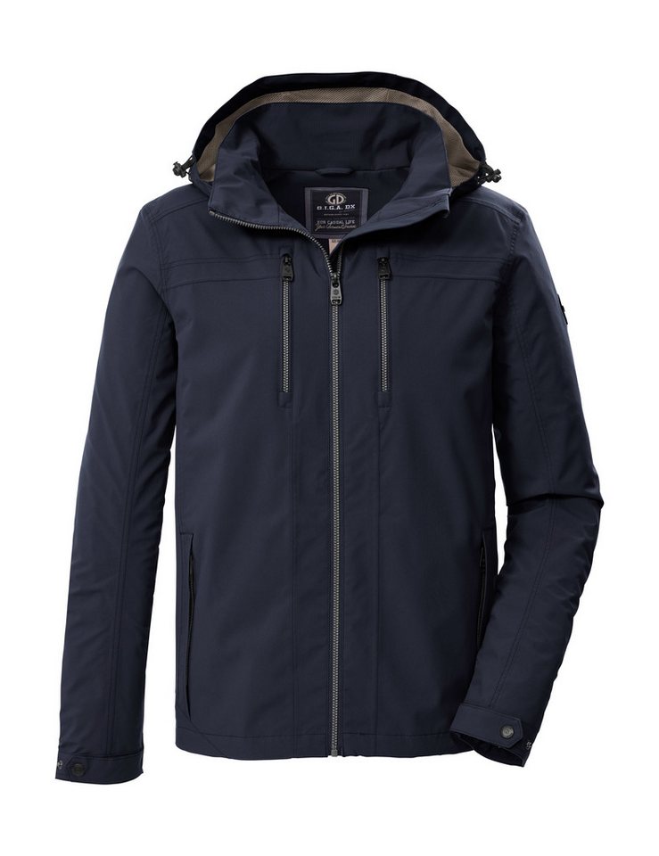 G.I.G.A. DX by killtec Funktionsjacke GS 100 MN JCKT Wasserabweisende, atmungsaktive Herrenjacke mit abnehmbarer Kapuze