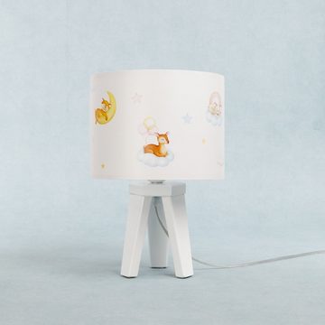 ONZENO Tischleuchte Foto Drowsy 22.5x17x17 cm, einzigartiges Design und hochwertige Lampe