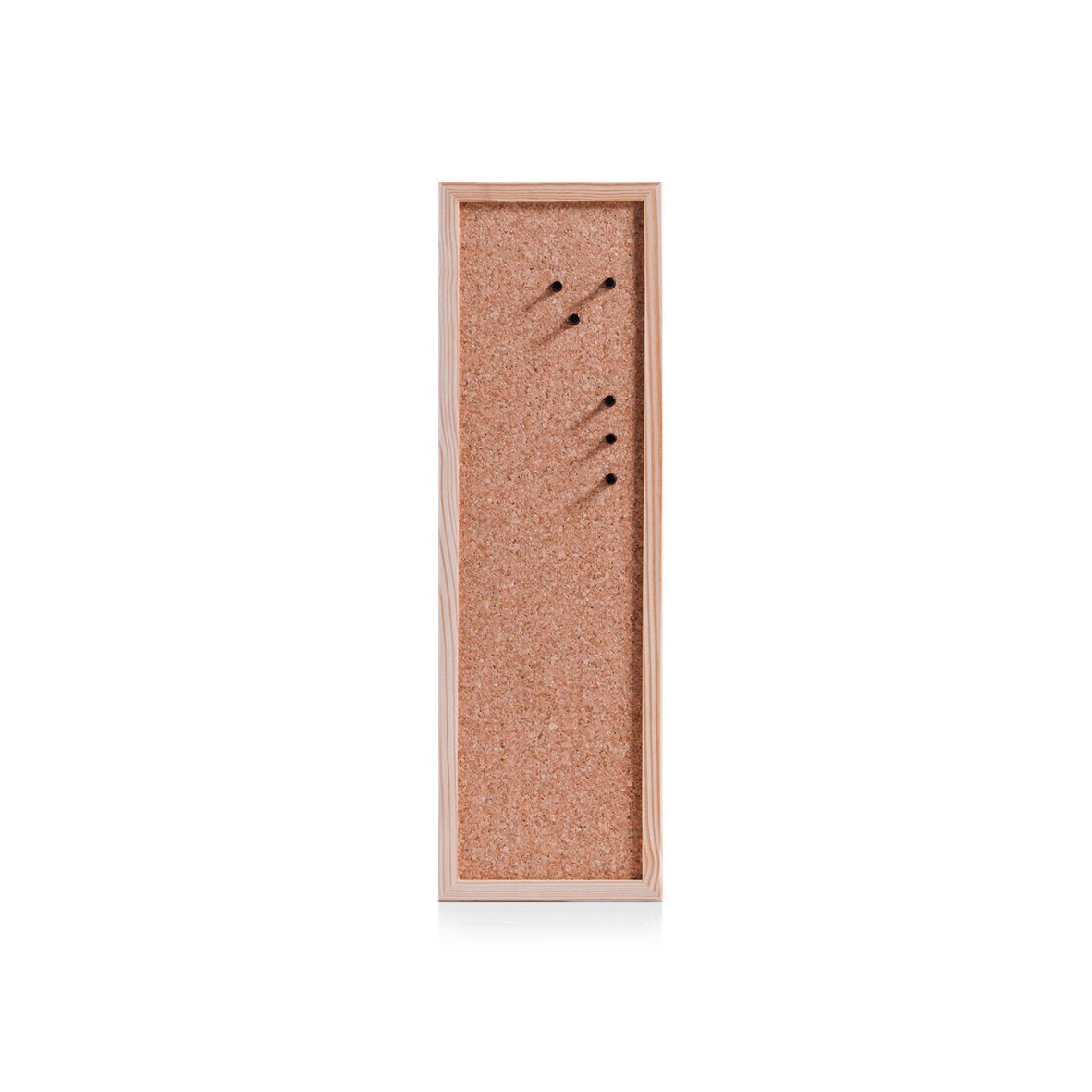 Zeller Present Pinnwand Pinboard, Kork/Kiefer, 20 x 60 cm