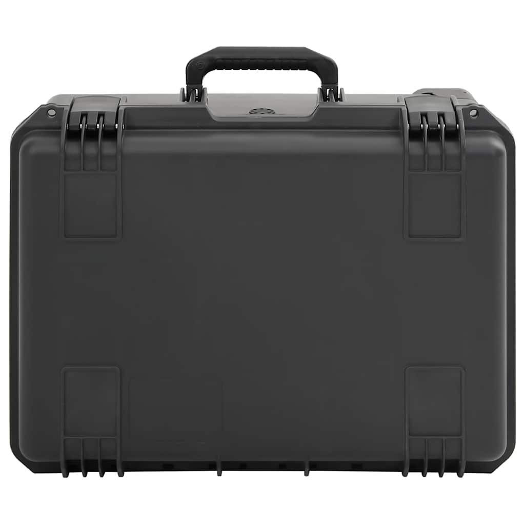 vidaXL Kameratasche Koffer für Flugreise Tragbar Schwarz 54x41,5x29 cm PP