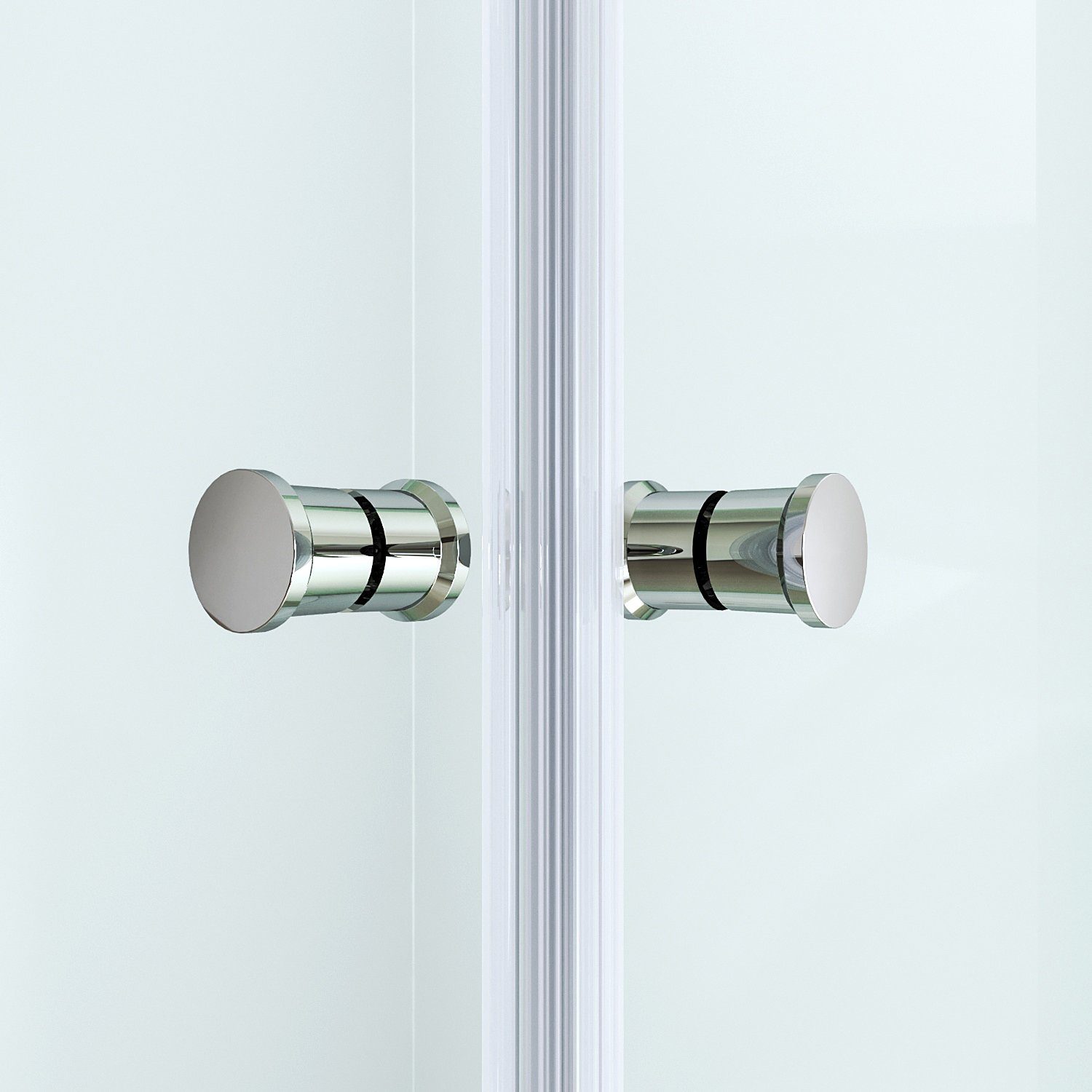 AQUABATOS Eckdusche Duschkabine Eckeinstieg Duschabtrennung Dusche Pendeltür Schwingtür, BxT: 70x70 cm, 6 mm Einscheibensicherheitsglas, mit Nano Beschichtung,mit variablem Verstellbereich,Sicherheitsglas