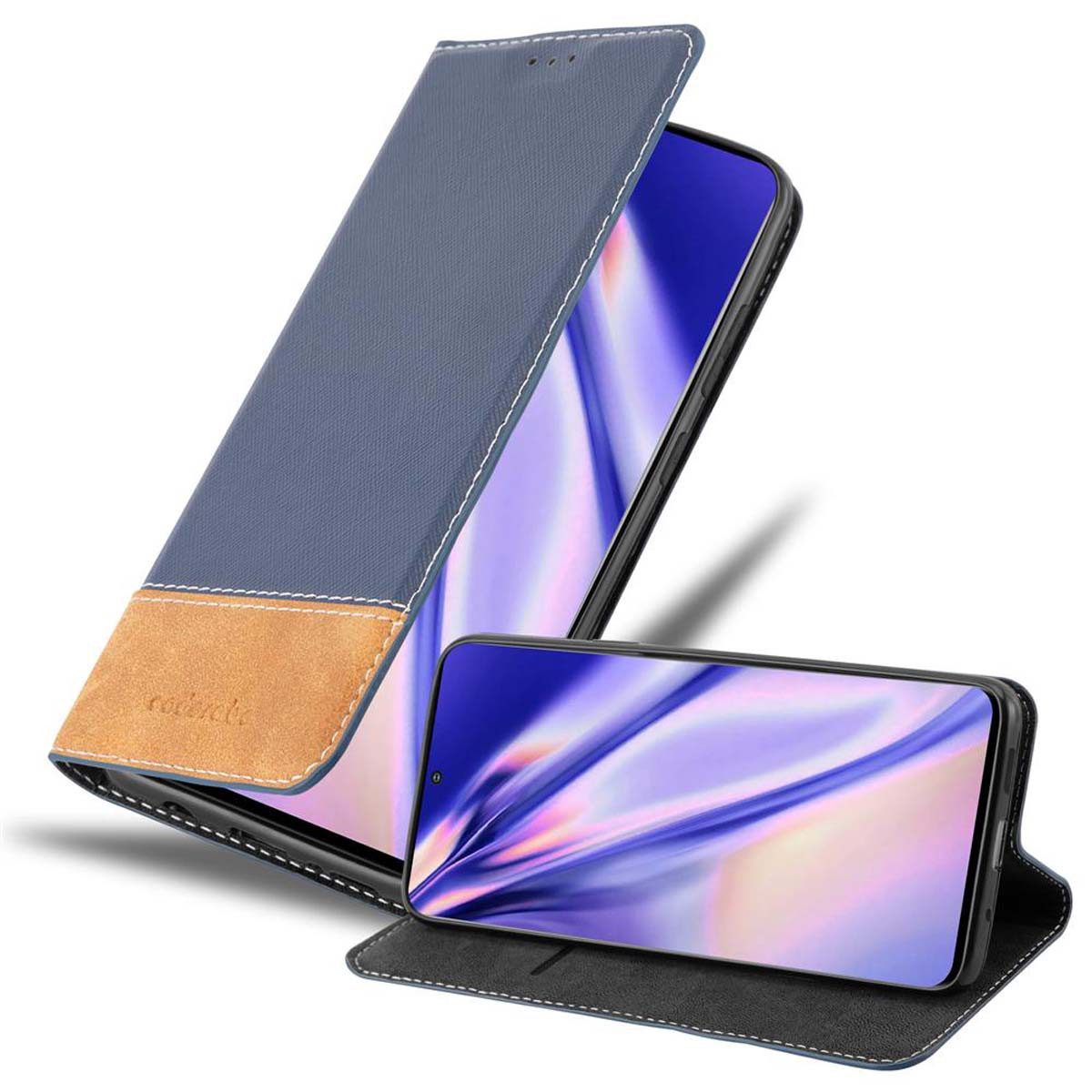 Cadorabo Handyhülle für Samsung Galaxy S20 Hülle Samsung Galaxy S20, Klappbare Handy Schutzhülle - Hülle - mit Standfunktion und Kartenfach