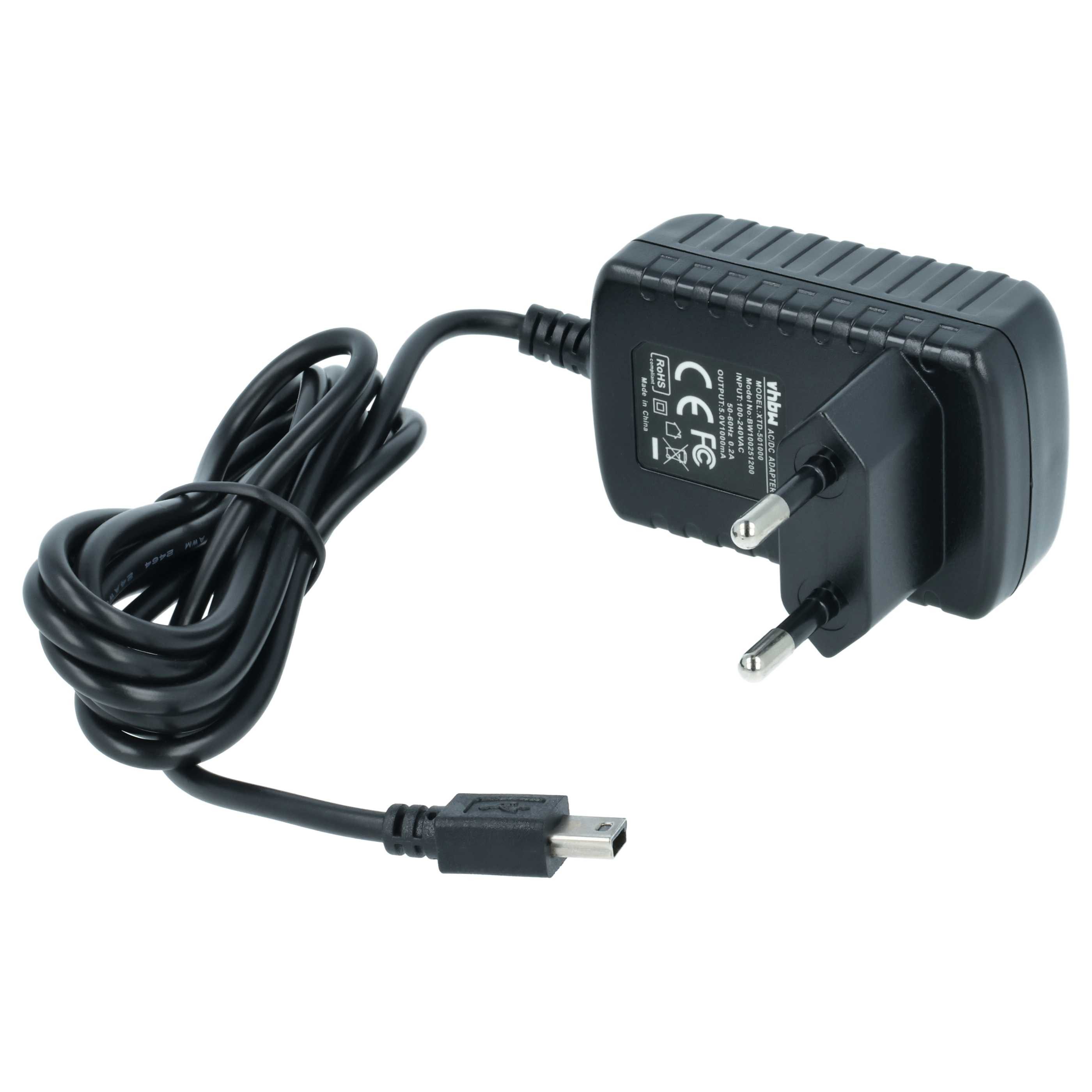 vhbw passend für TomTom One V4, One Regional, One New (Version 2) USB-Ladegerät