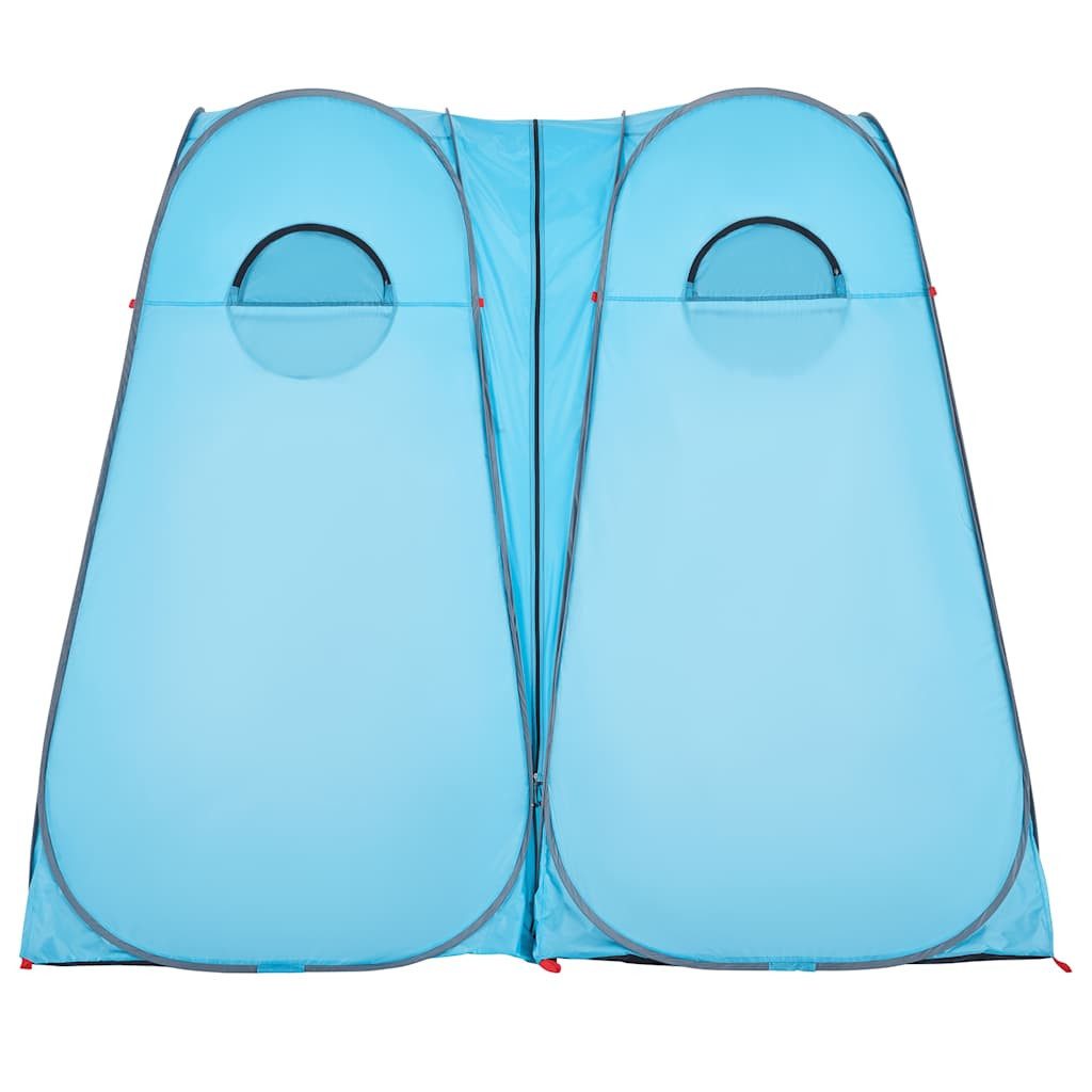 vidaXL Faltzelt Sichtschutzzelt Blau Pop-Up Wasserdicht, (1 tlg)