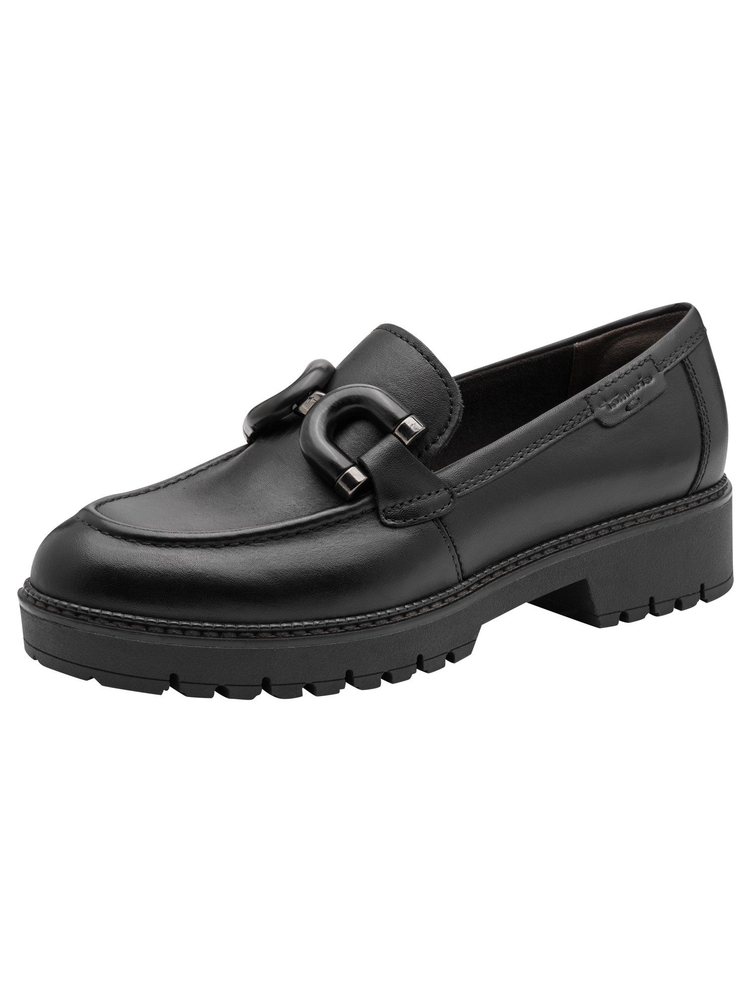 Tamaris TOUCH-IT aus Leder kein Absatz 1-24740-47 Slipper TOUCH-IT