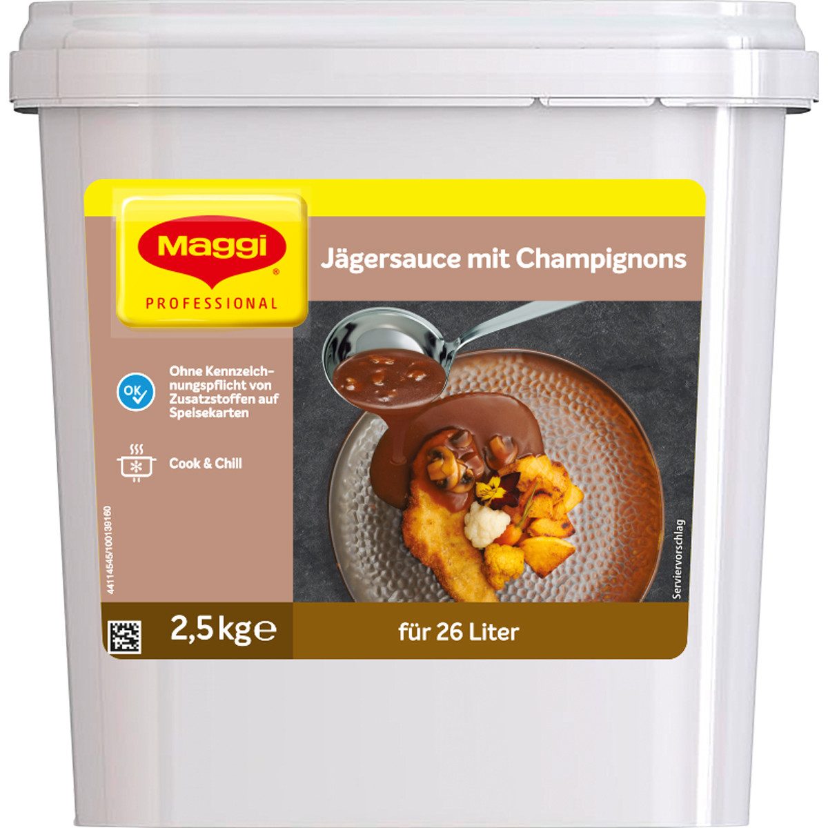 MAGGI Saucen, Maggi Jägersauce mit Champignons 2500g