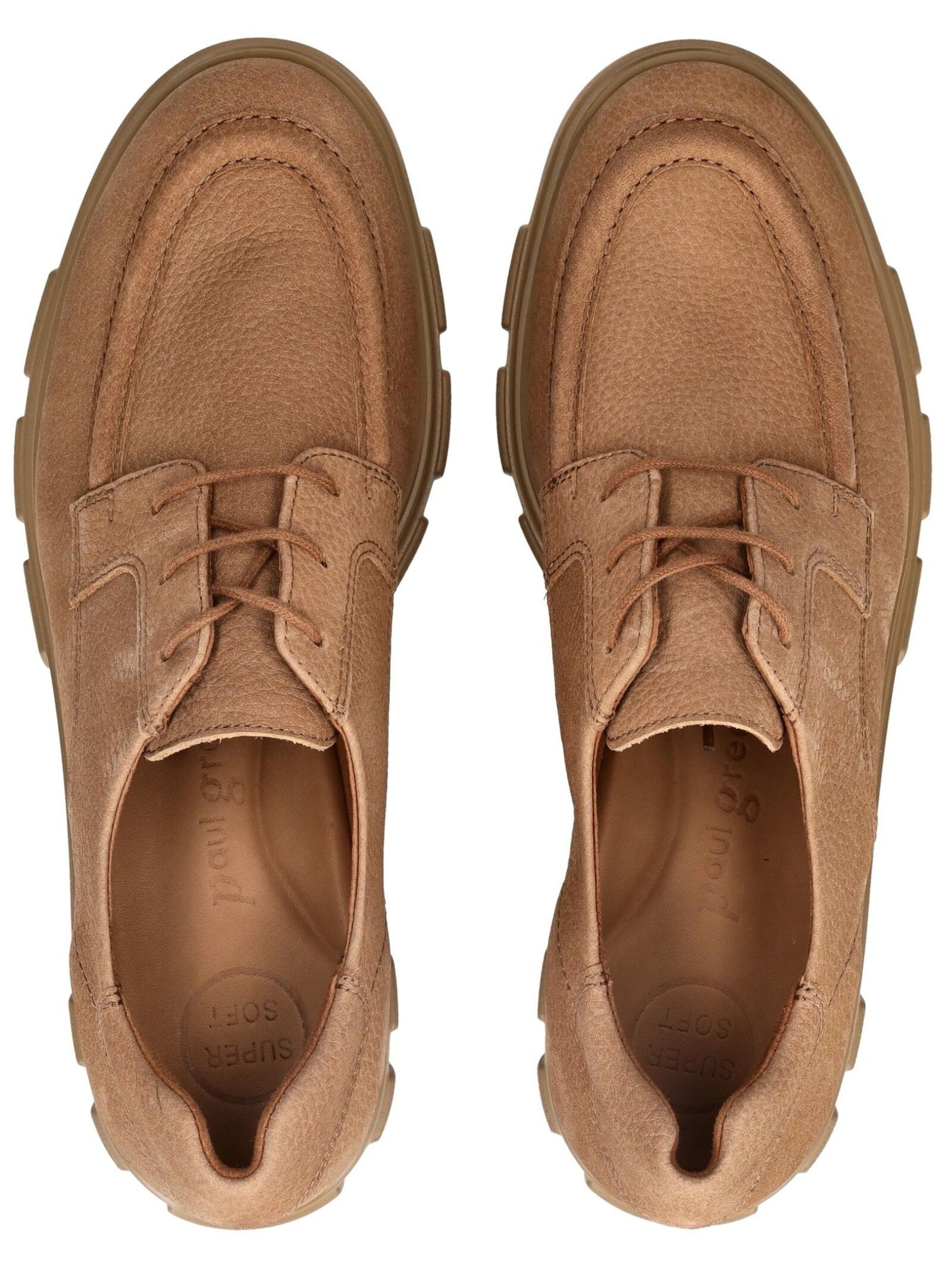 Paul Green Paul Green Halbschuhe Nubukleder Schnürschuh