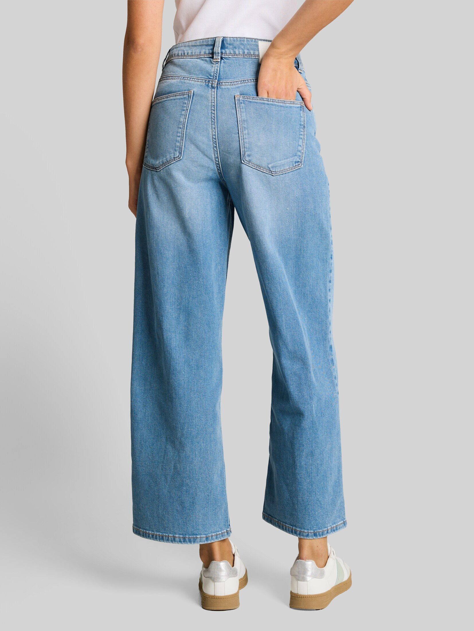 TOM TAILOR 7/8-Jeans Jeanshosen TTNELMA CULOTTE Jeans – Bild 4 von 5